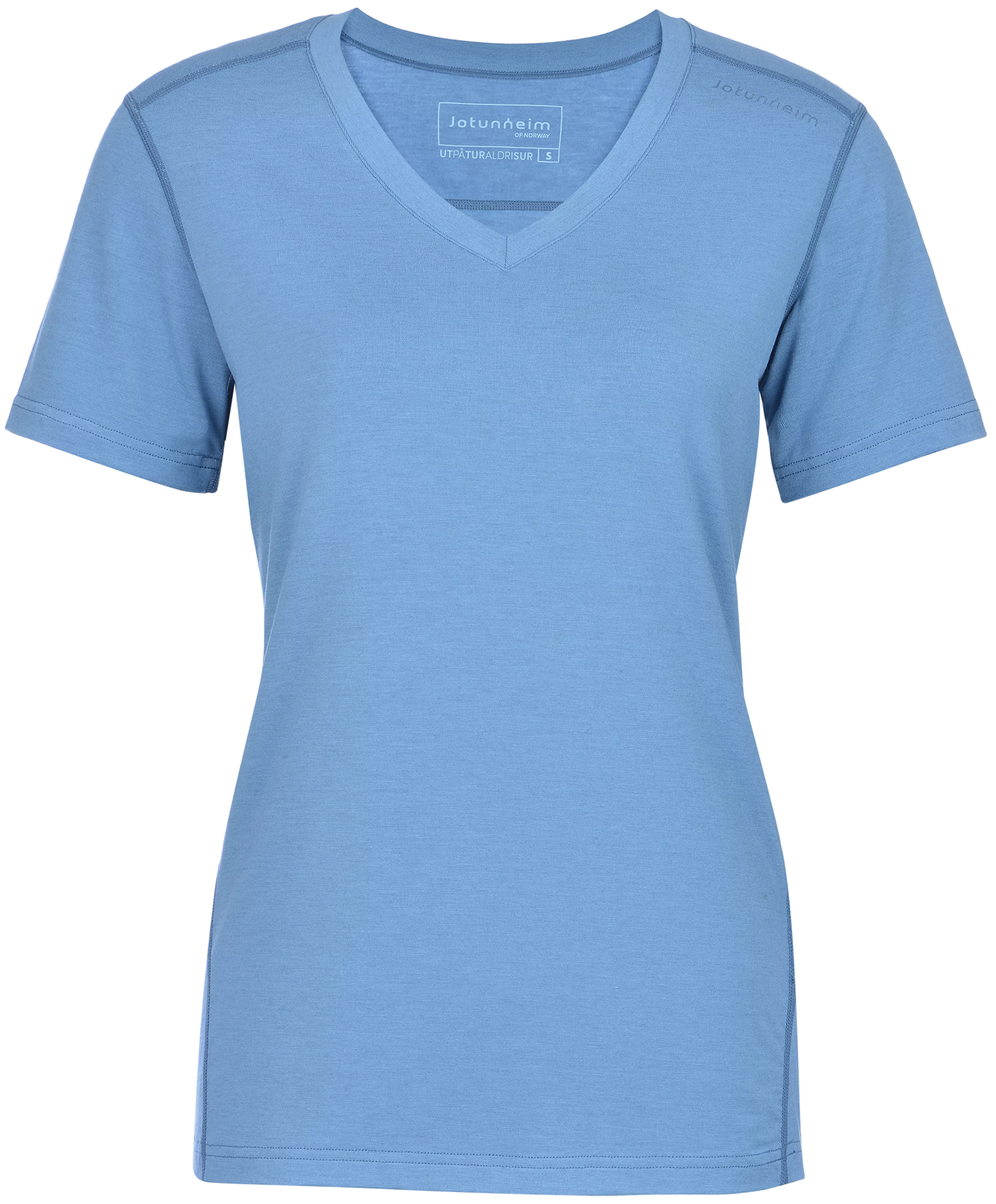 Veo Ull/bambus T-shirt U/trykk dame