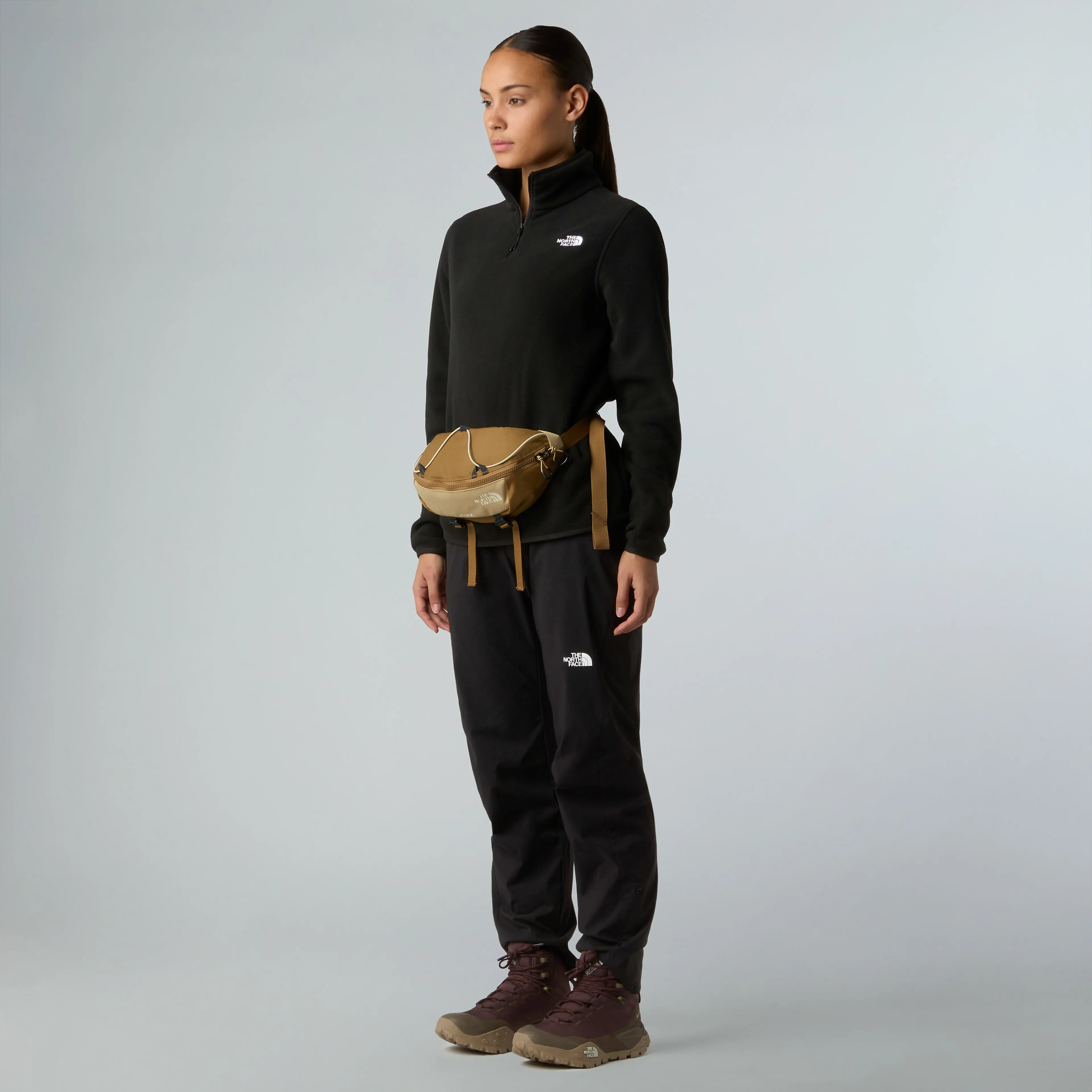 W GLACIER FLEECE 1/4 ZIP JACKET