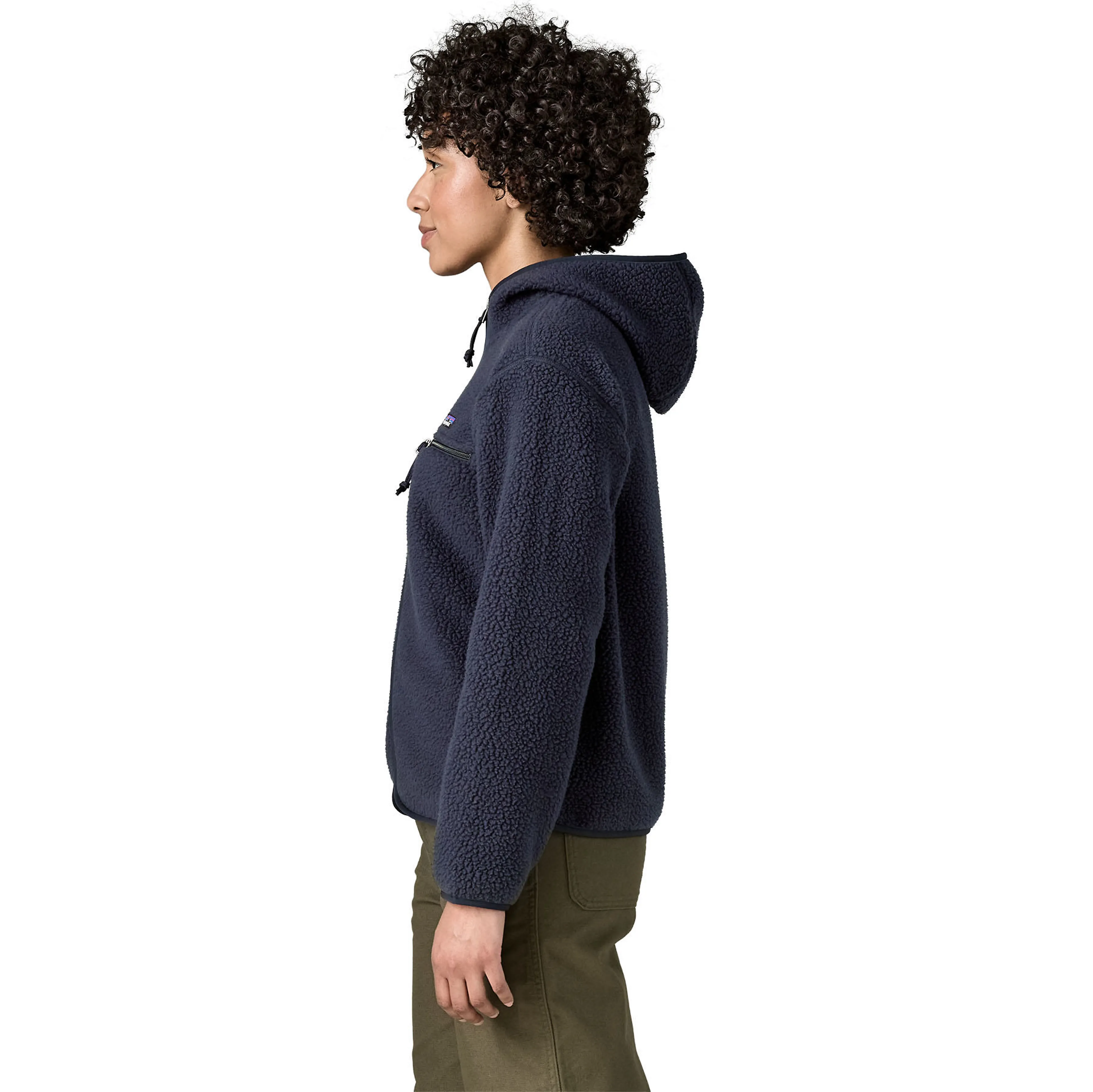 W Retro Pile Hoody