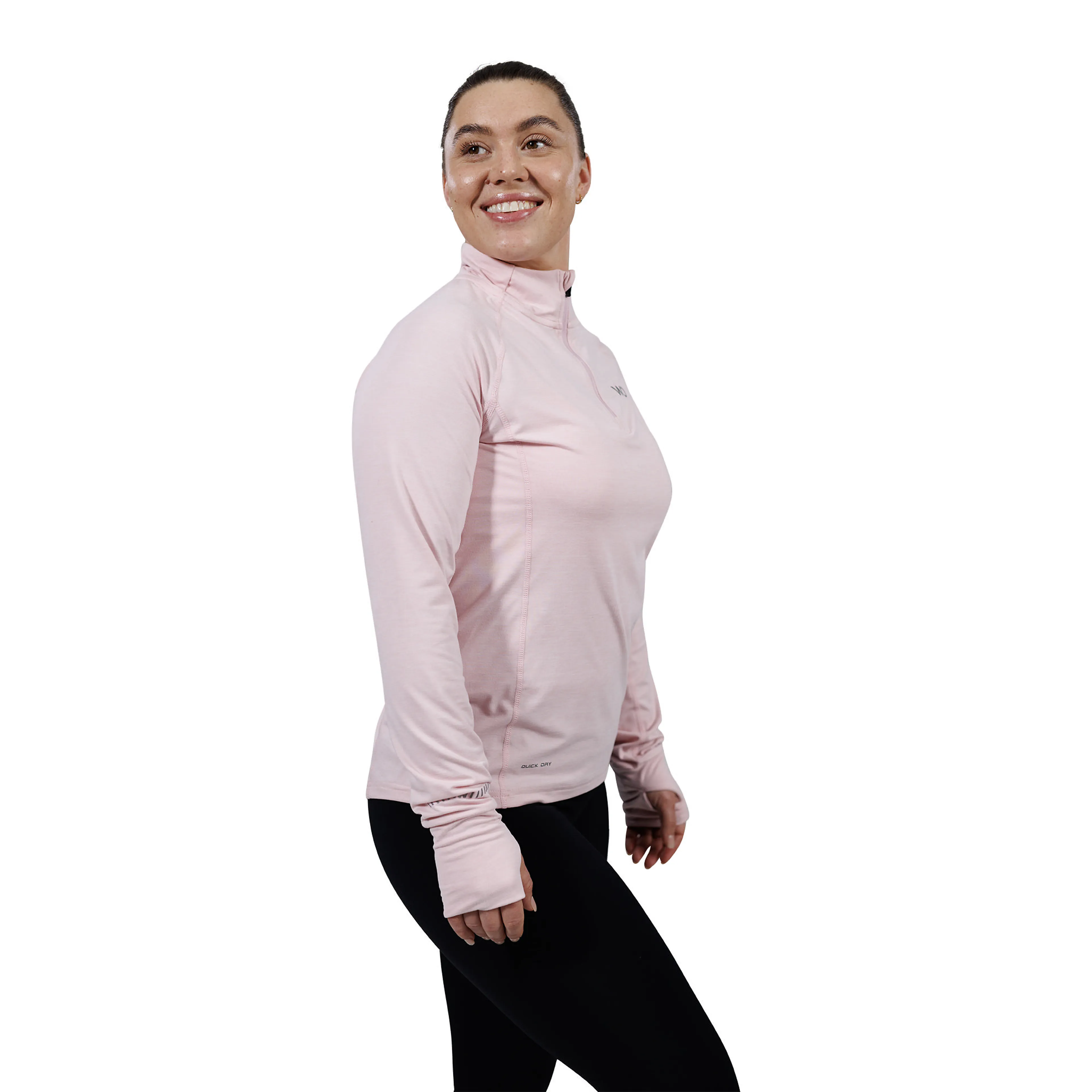 Wolling Melange Performance Midlayer Dame