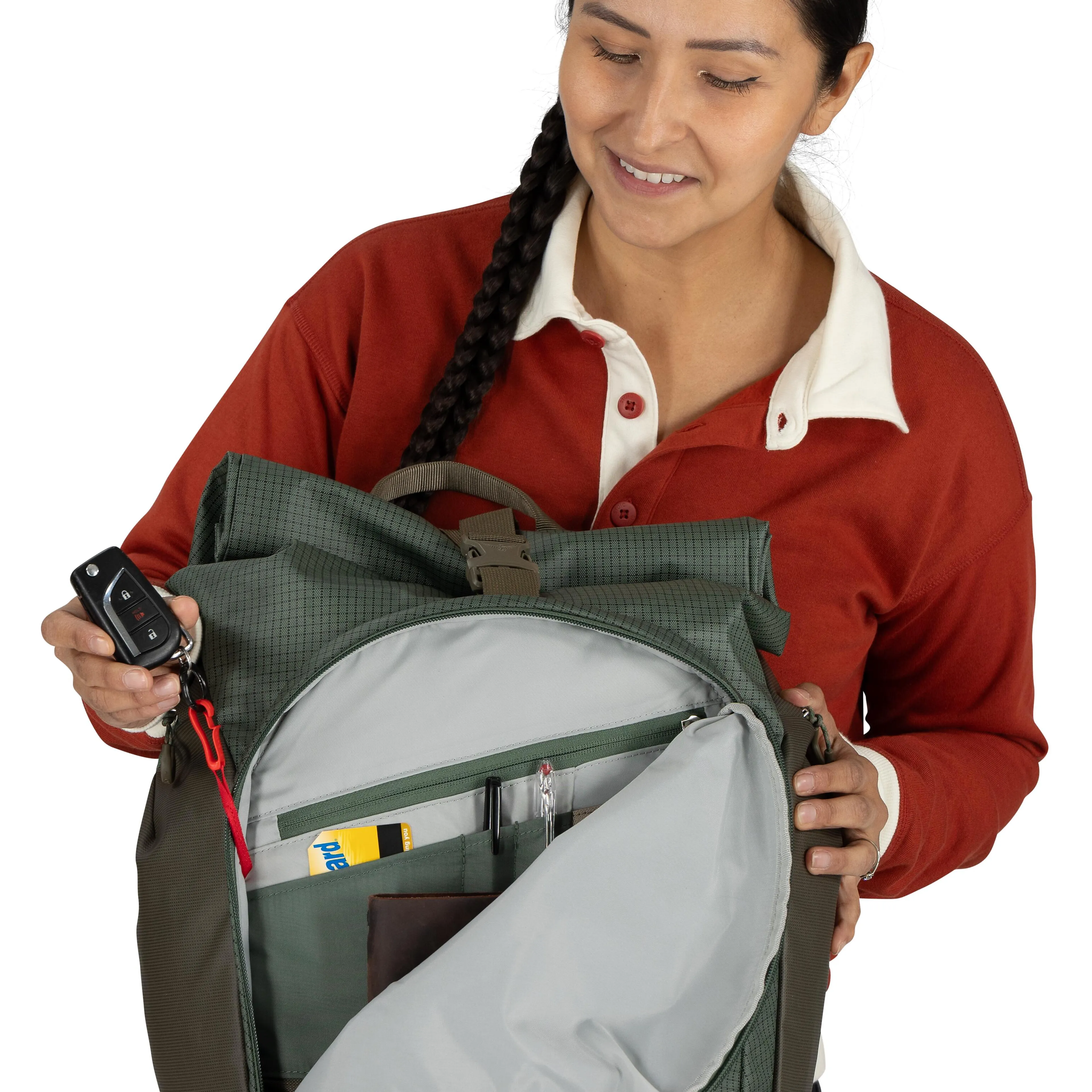 Transporter Roll Top Pack