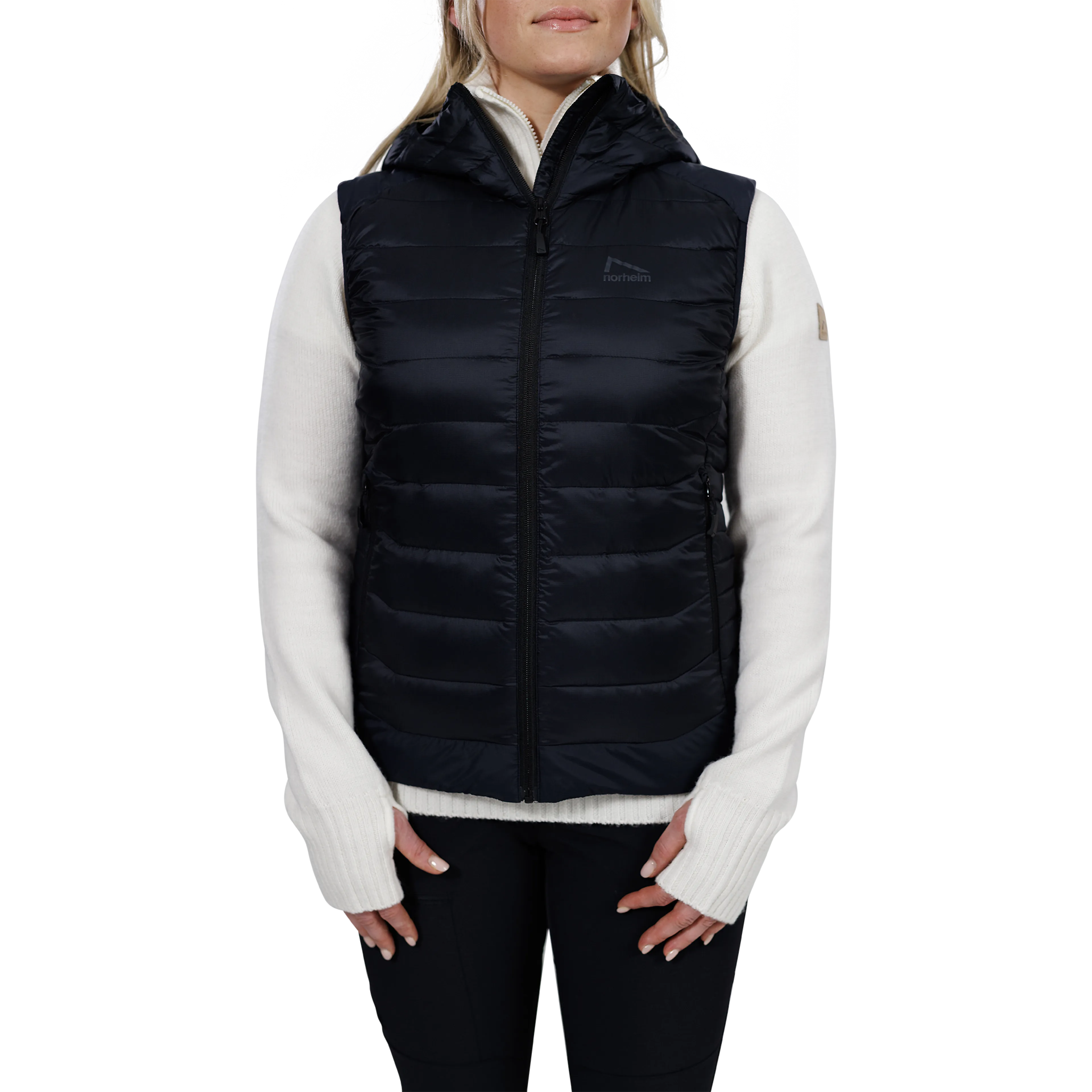 GRANITT PRO DUNVEST M/HETTE dame