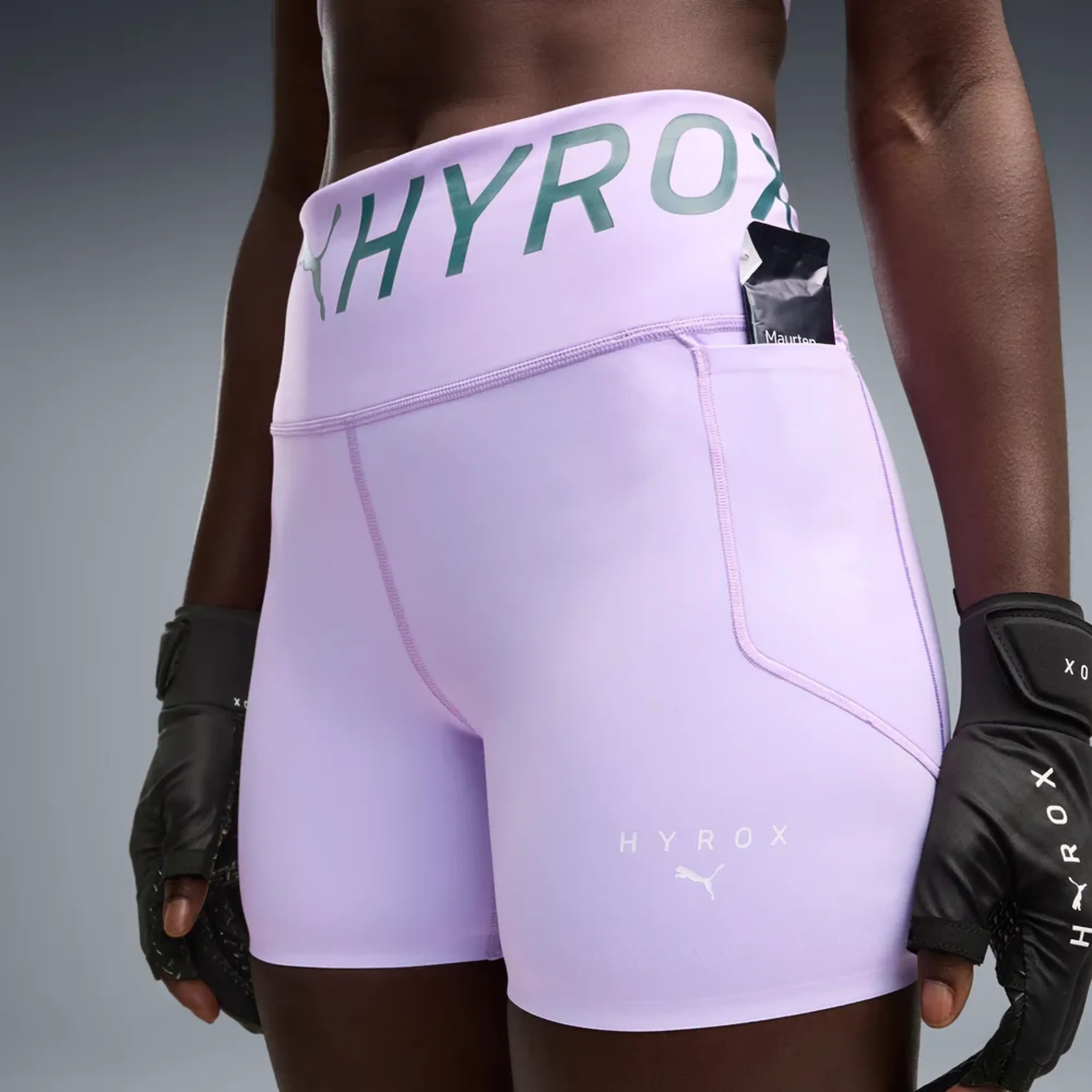 PUMA x HYROX PWRMODE 4" SHORT TIGHT