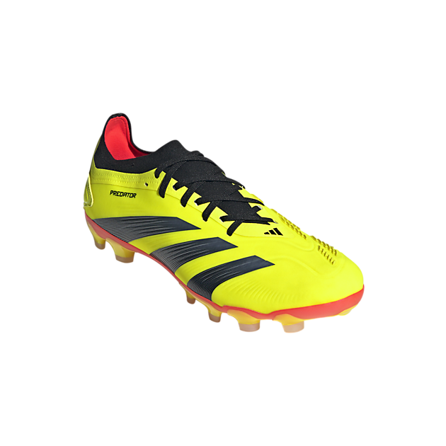 adidas Predator Pro MG / Q2 24, fotballsko gress og kunstgress, unisex Yellow/Black/Red