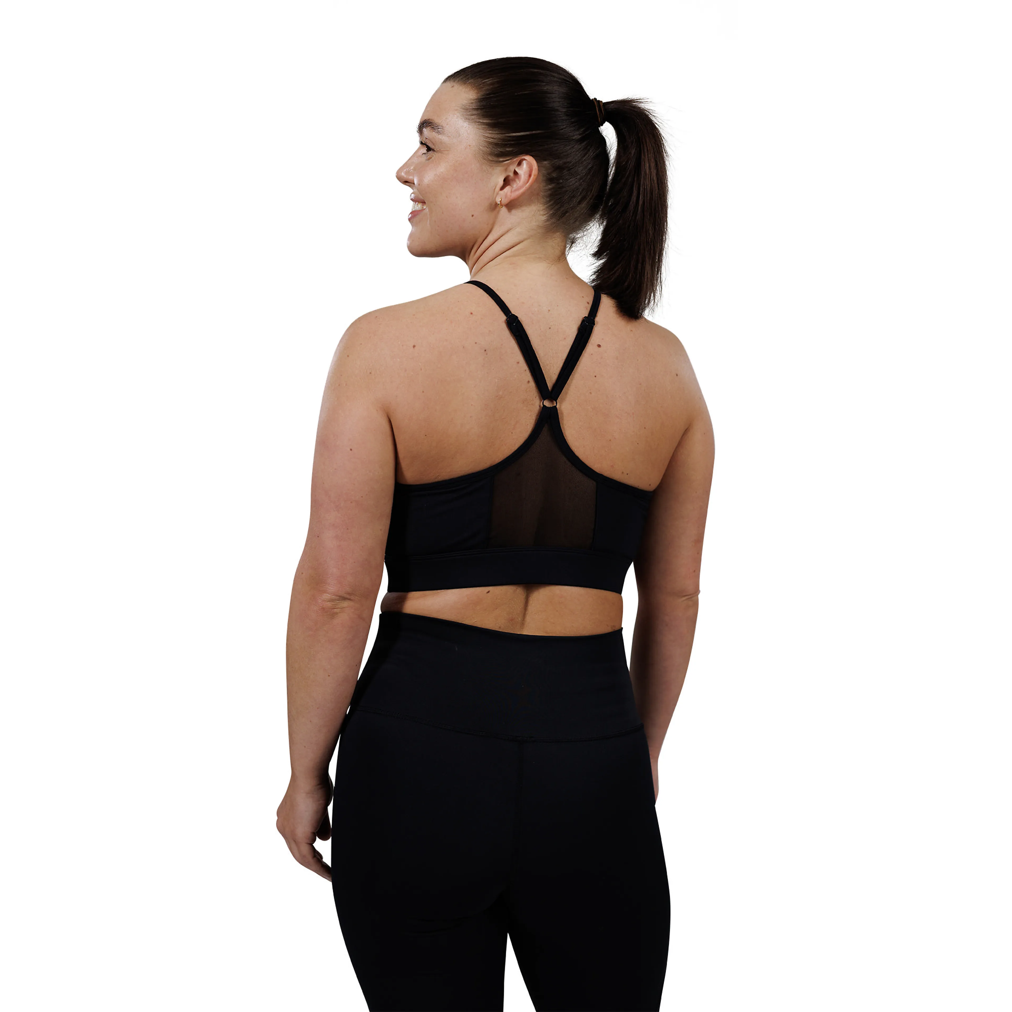 Salisbury W Sports Bra With Mesh Details