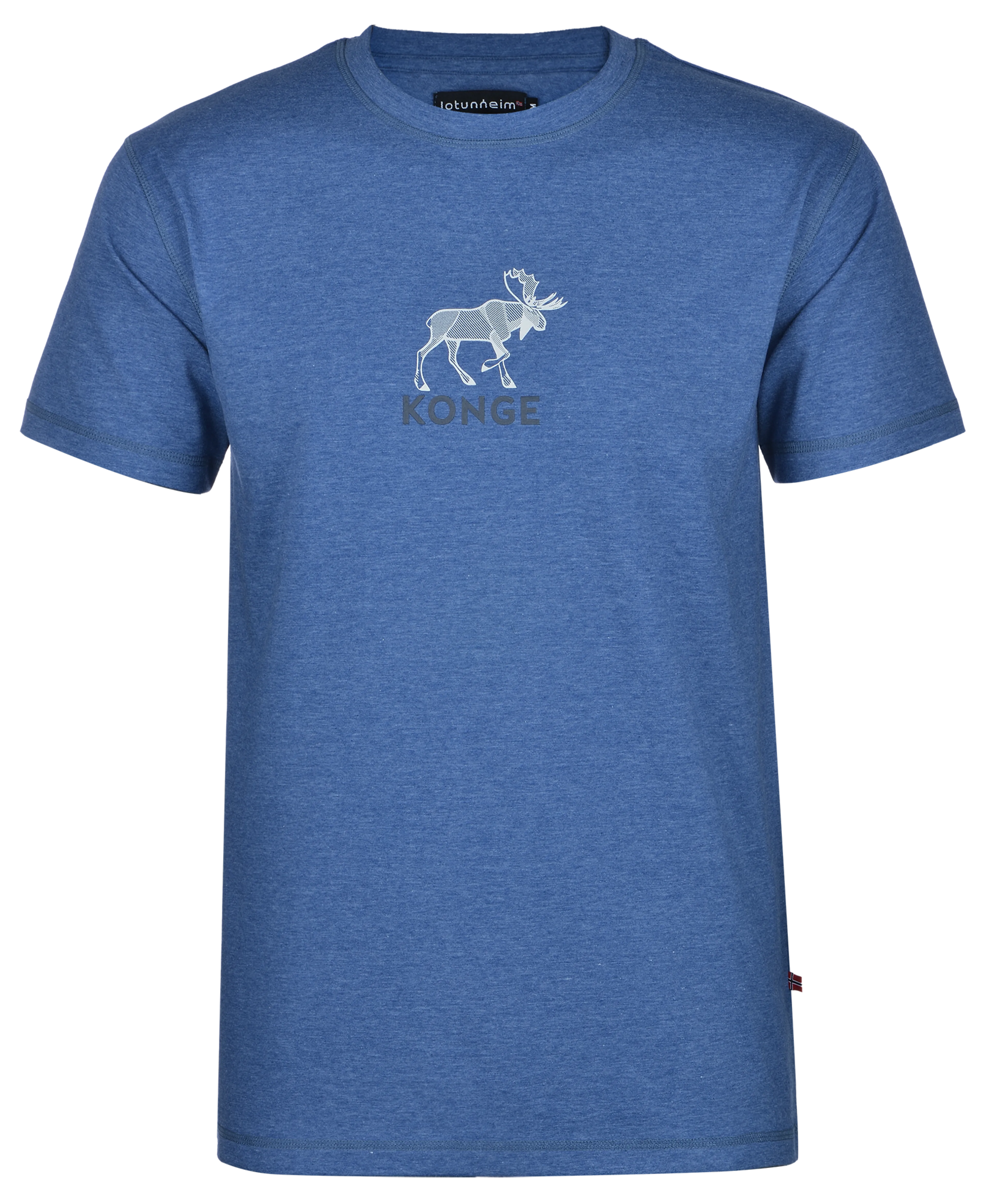 Varde T-skjorte med print Herre