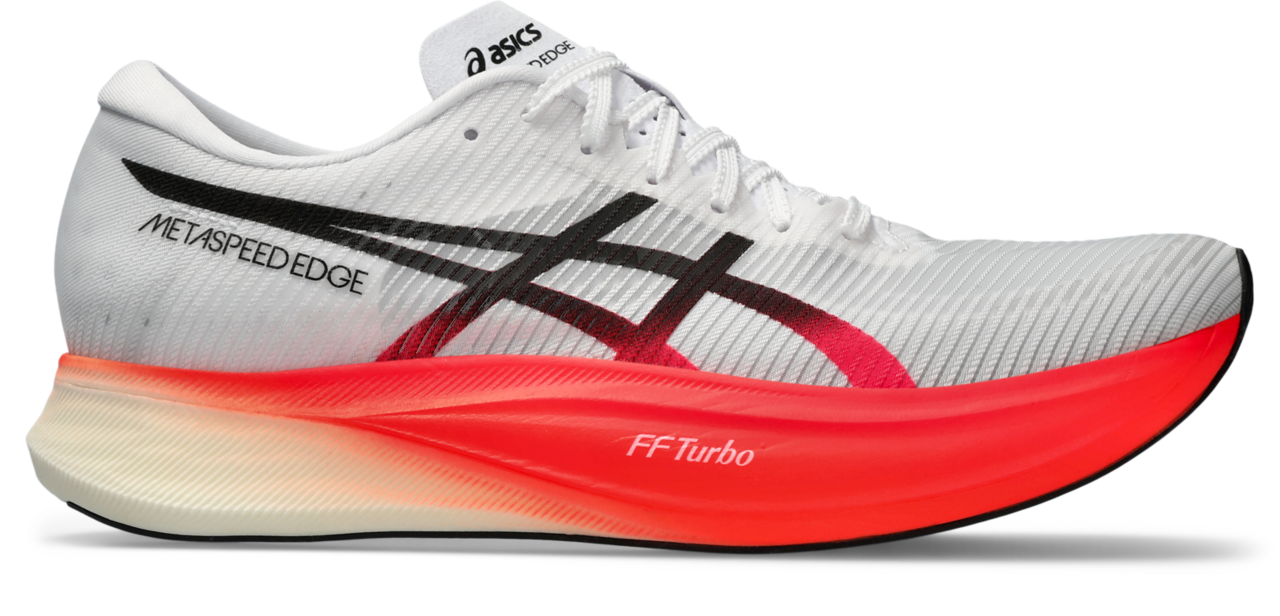 ASICS SPEED EDGE ＋ ASICS Metaspeed Edge+ WHITE/BLACK Unisex | Løplabbet.no