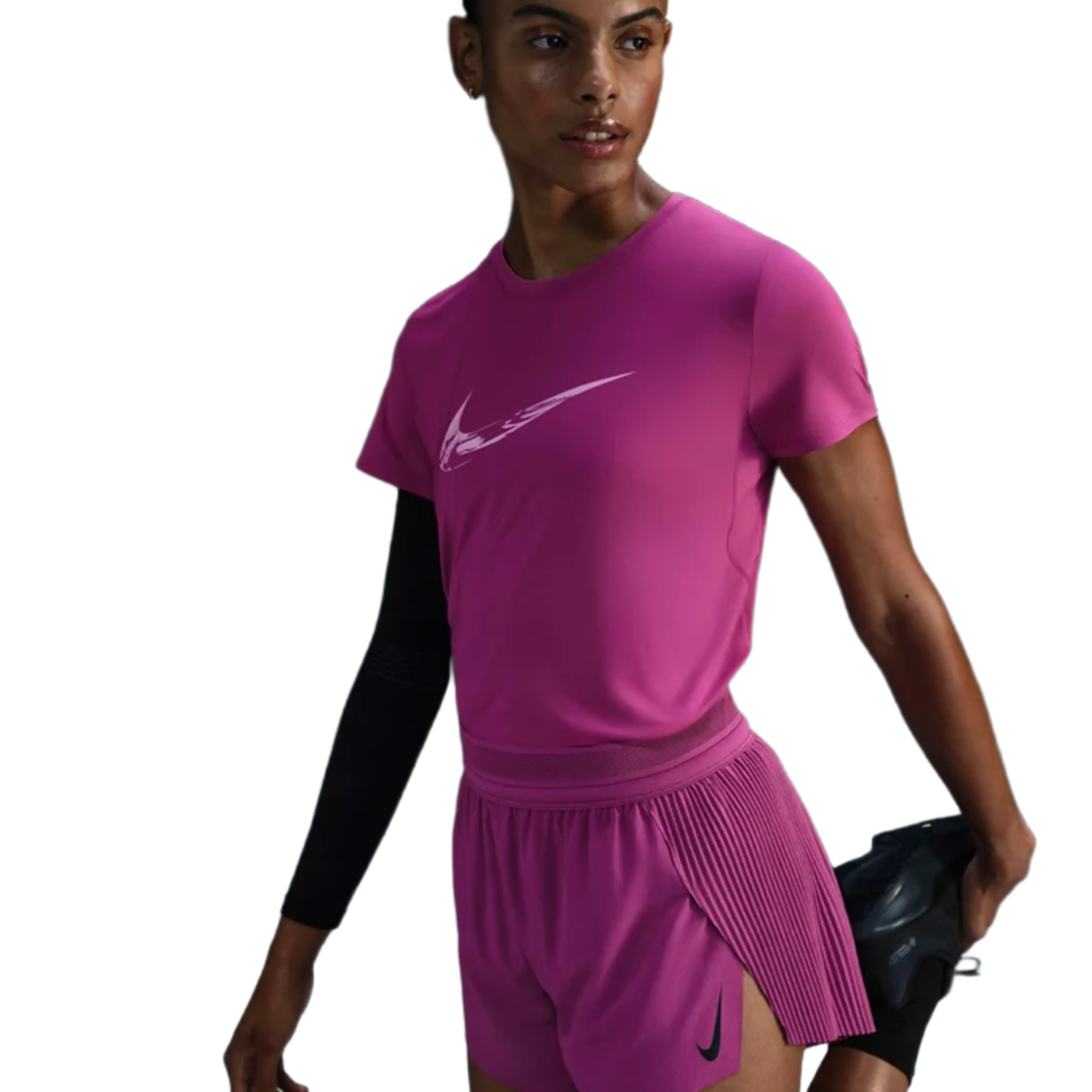 Women's Dri-FIT Short-Sleeve Graphic Running Top