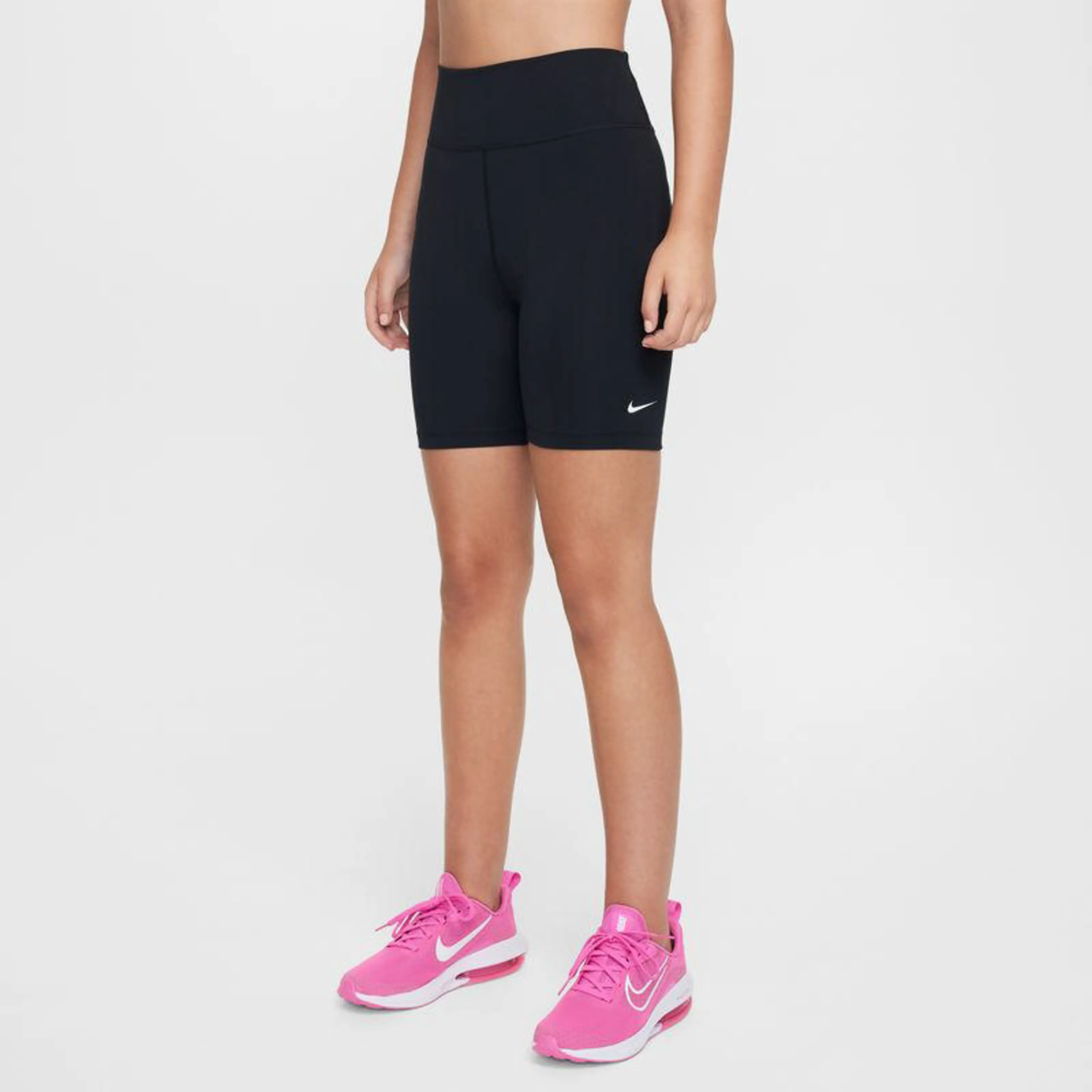 Nike One Big Kids' (Girls') Dri-FIT 5" Biker Shorts Nike One Big Kids' (Girls') Dri-FIT 5" Biker Shorts
