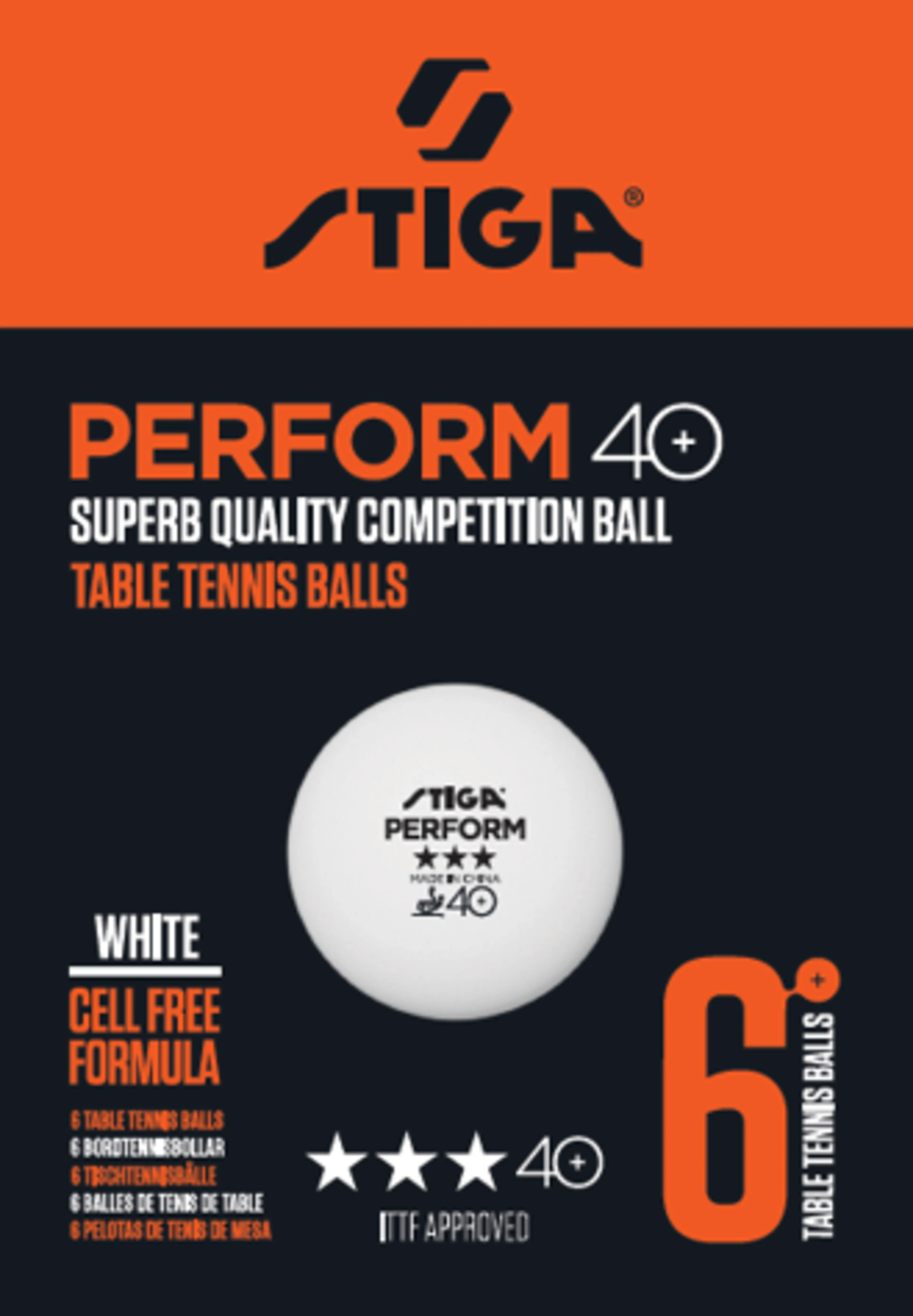 Perform 6-pack ABS, 3-star white