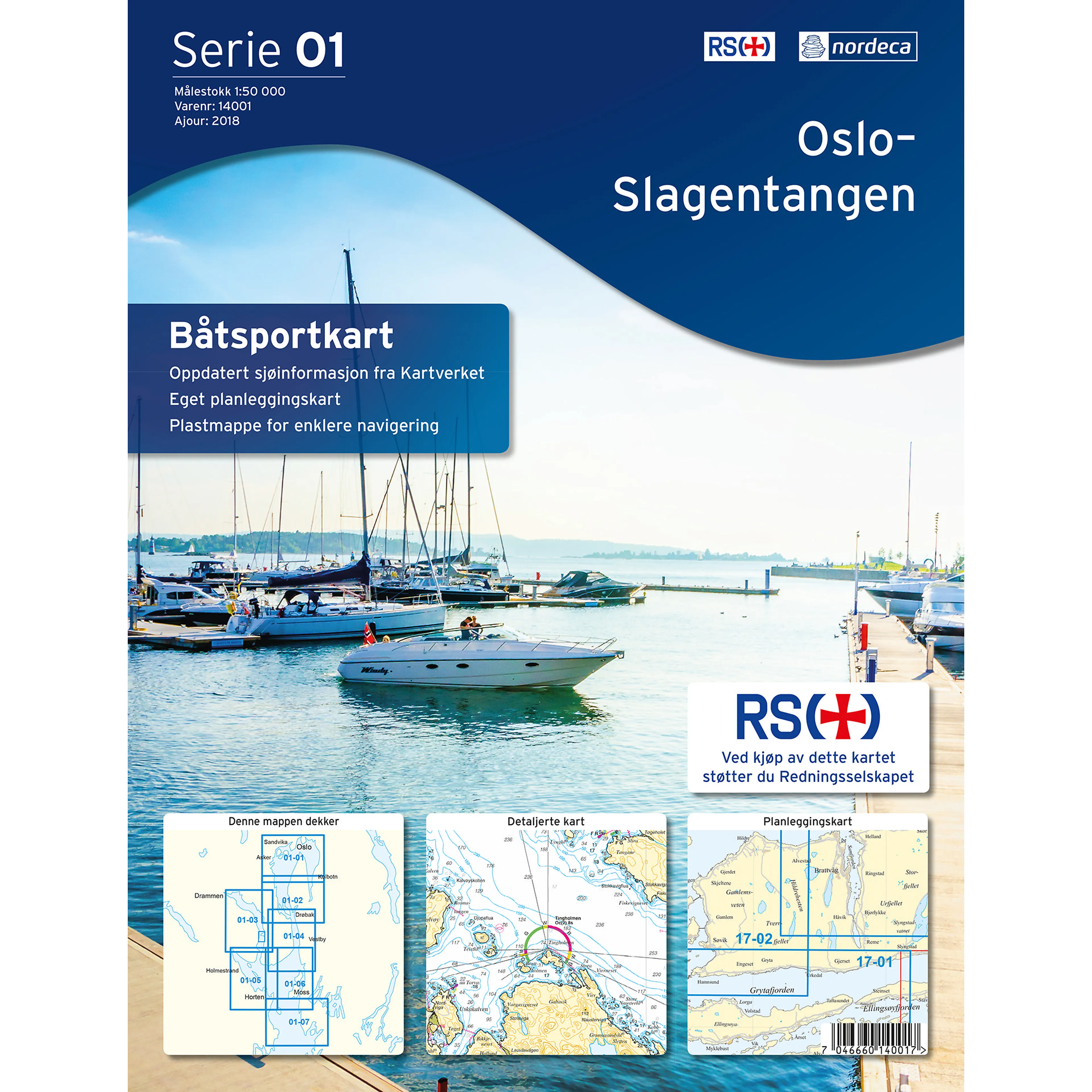 01-OSLO-SLAGENTANGEN 1:50 000