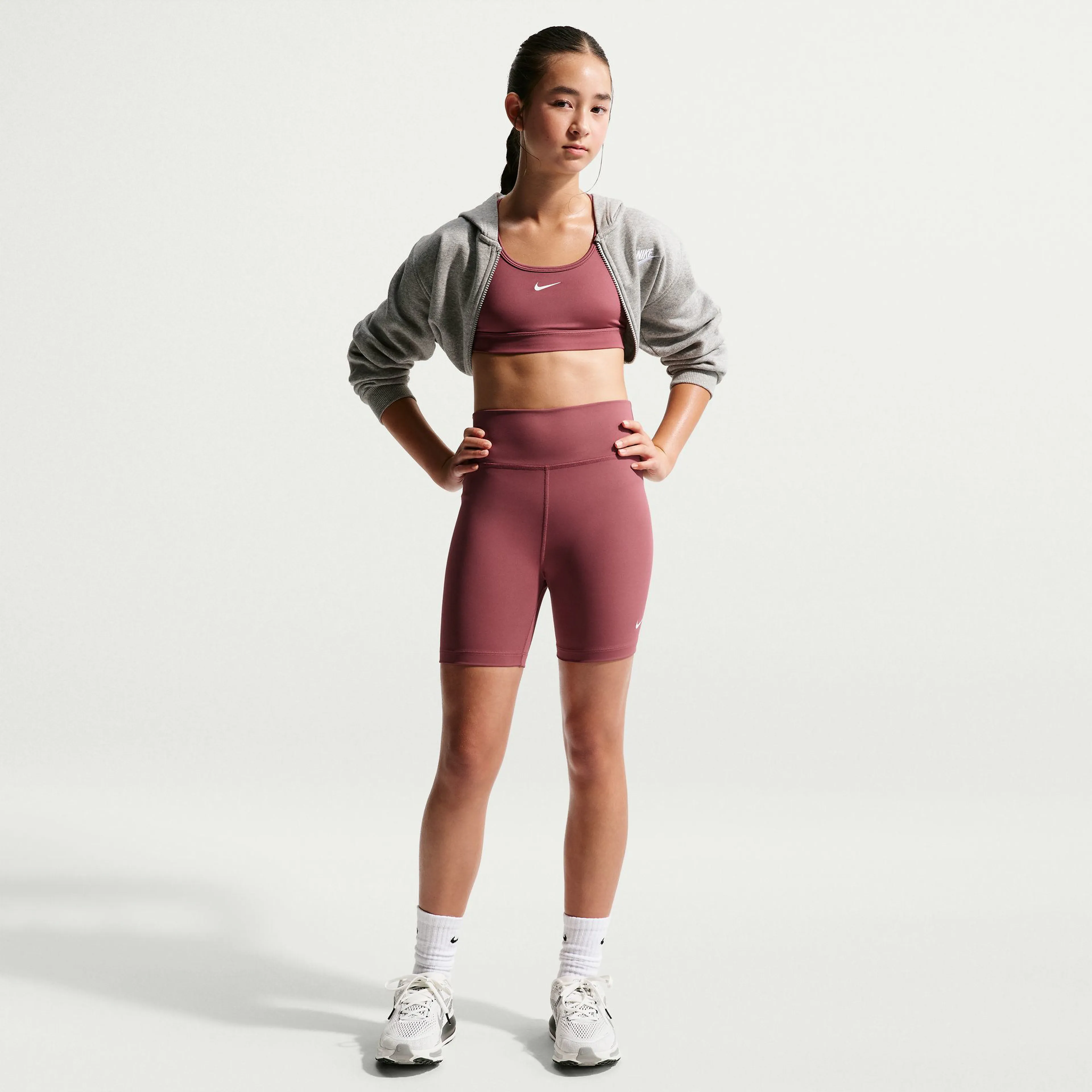 Swoosh Girls' Sports Bra