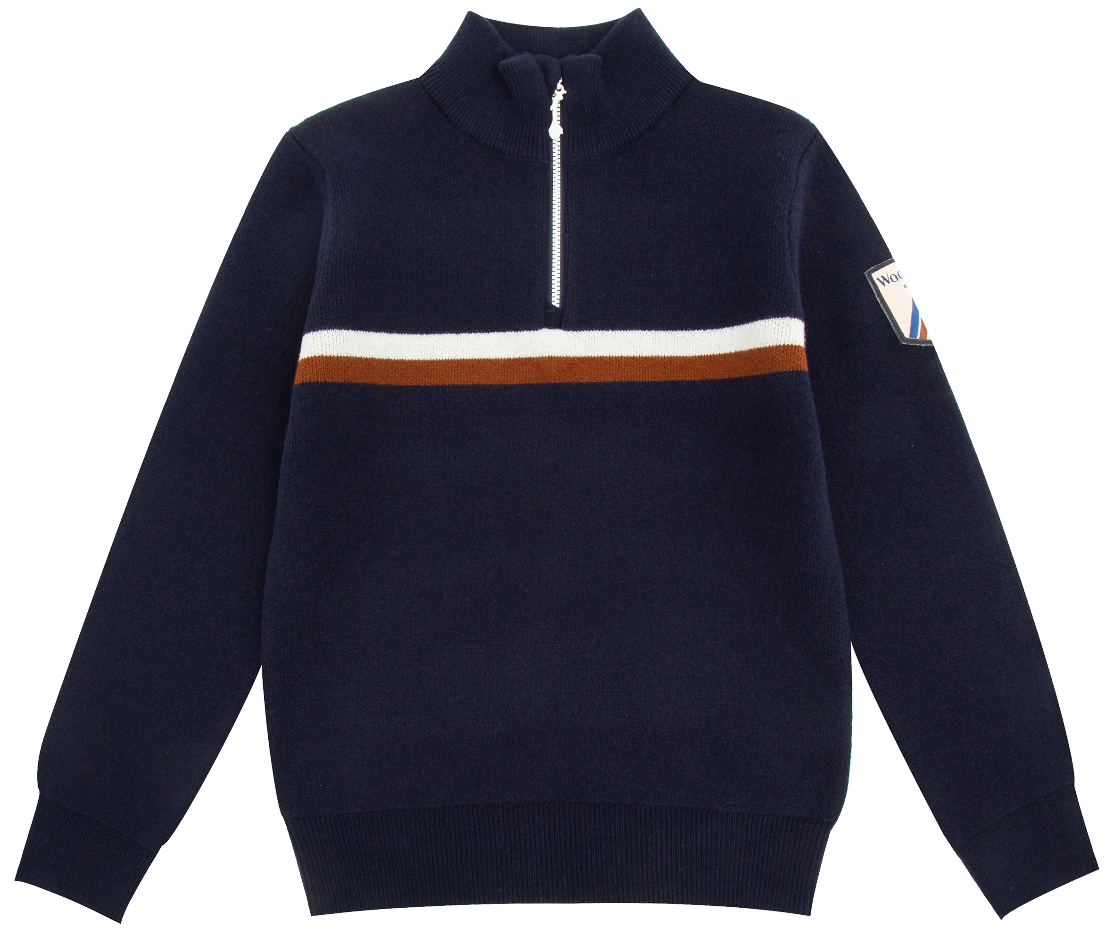 Hemsedal knitted half zip Kids