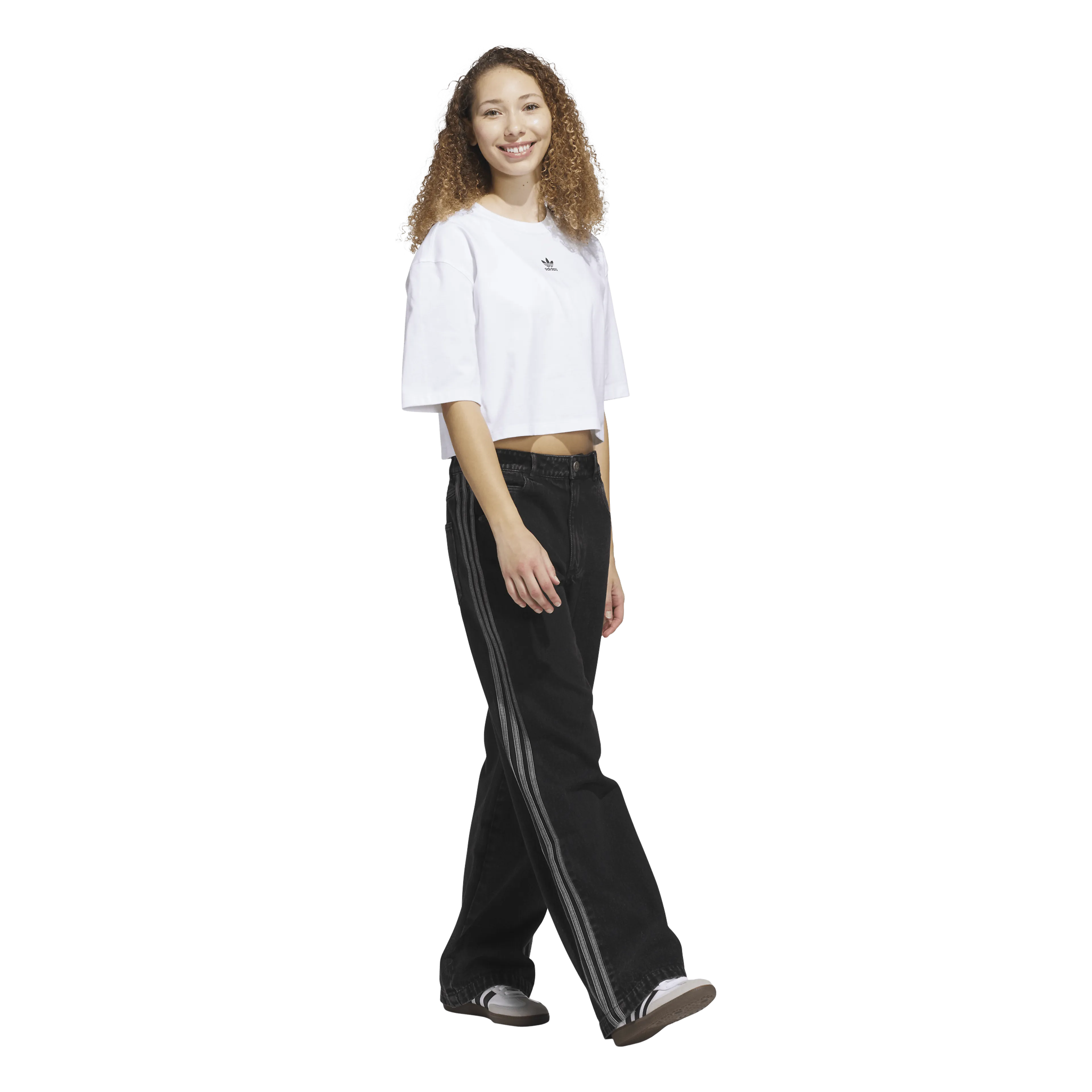 Essentials Crop T-Shirt Dame