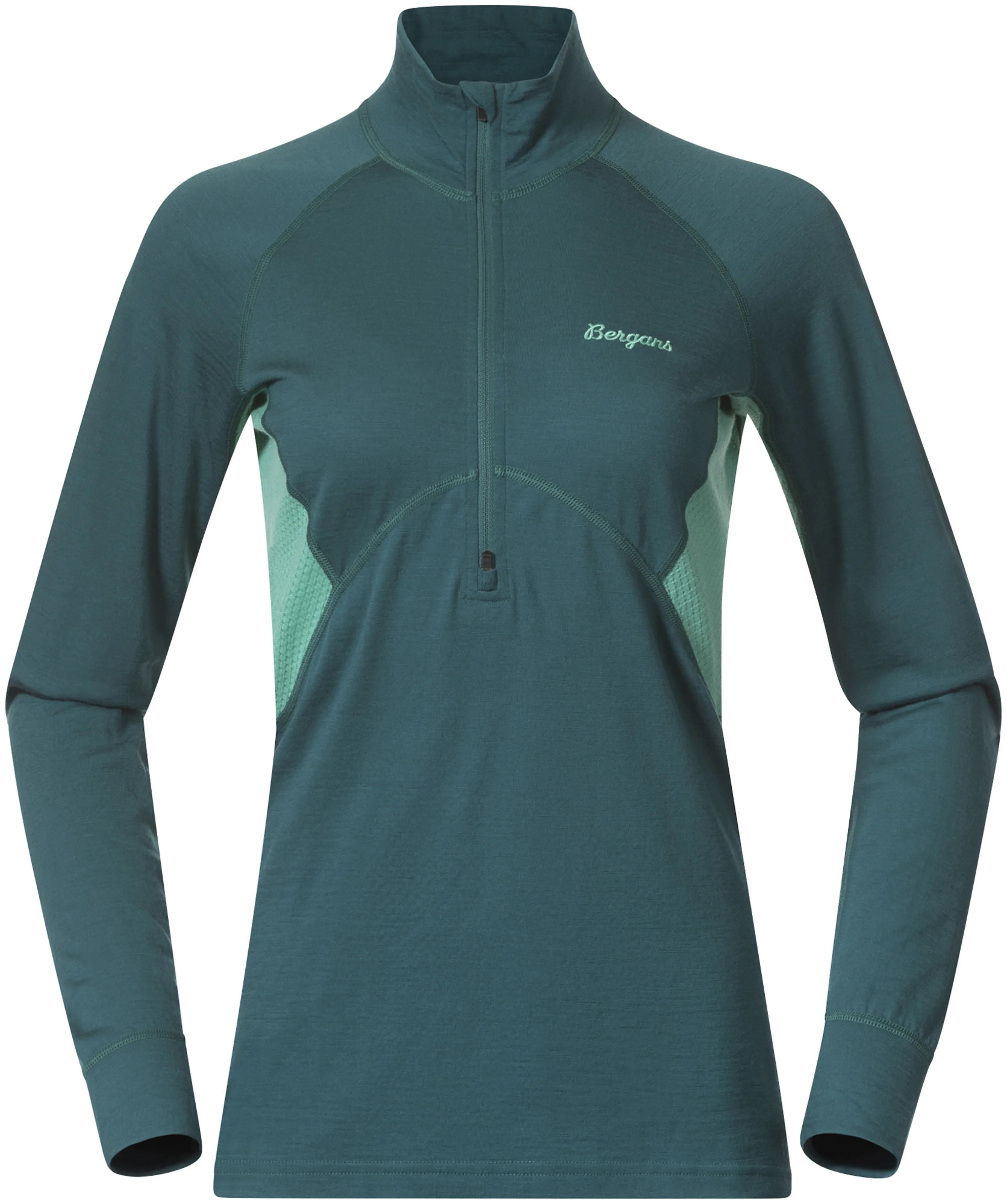 Inner:Pure Merino Half Zip Women