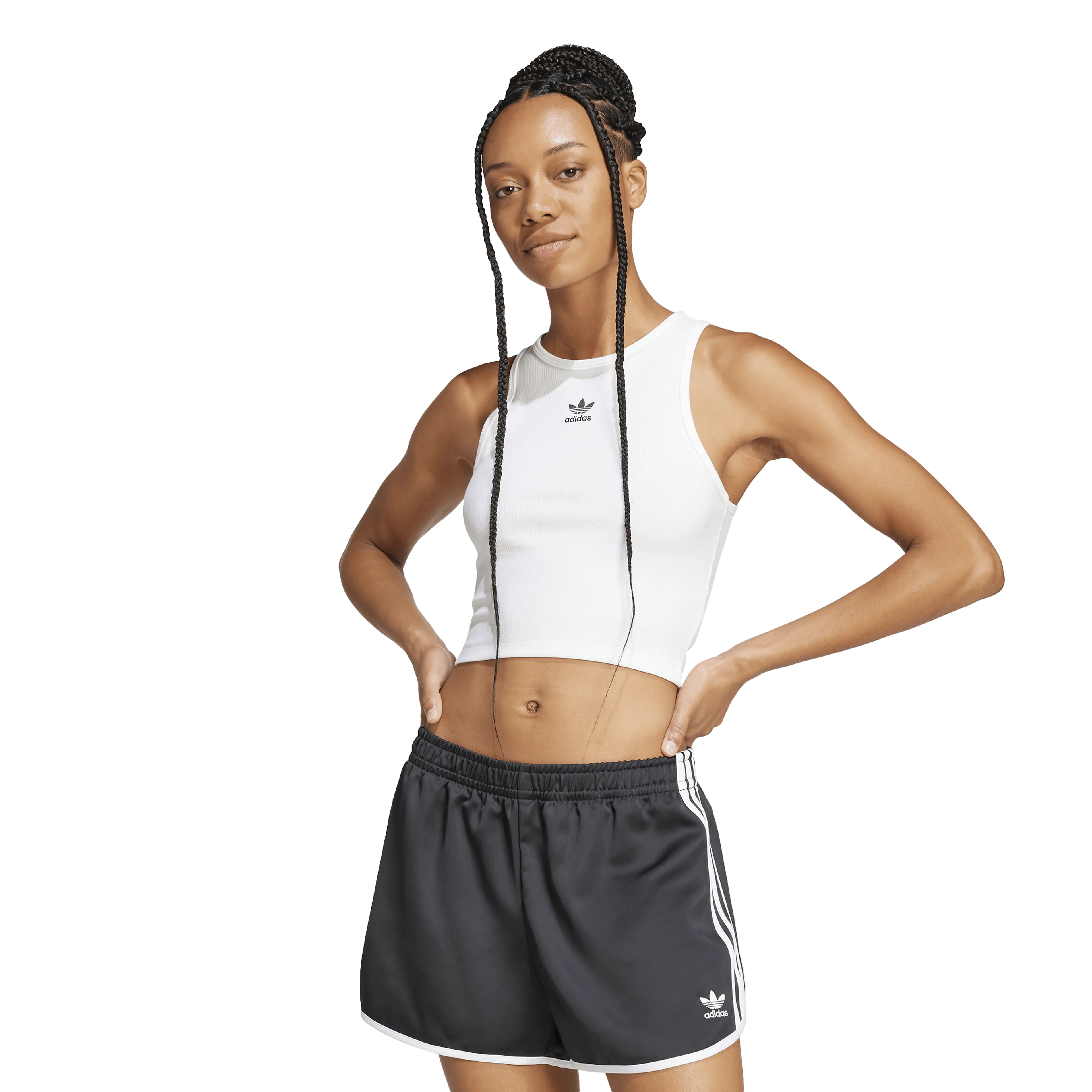 Essentials Ribbed Tank Top Dame