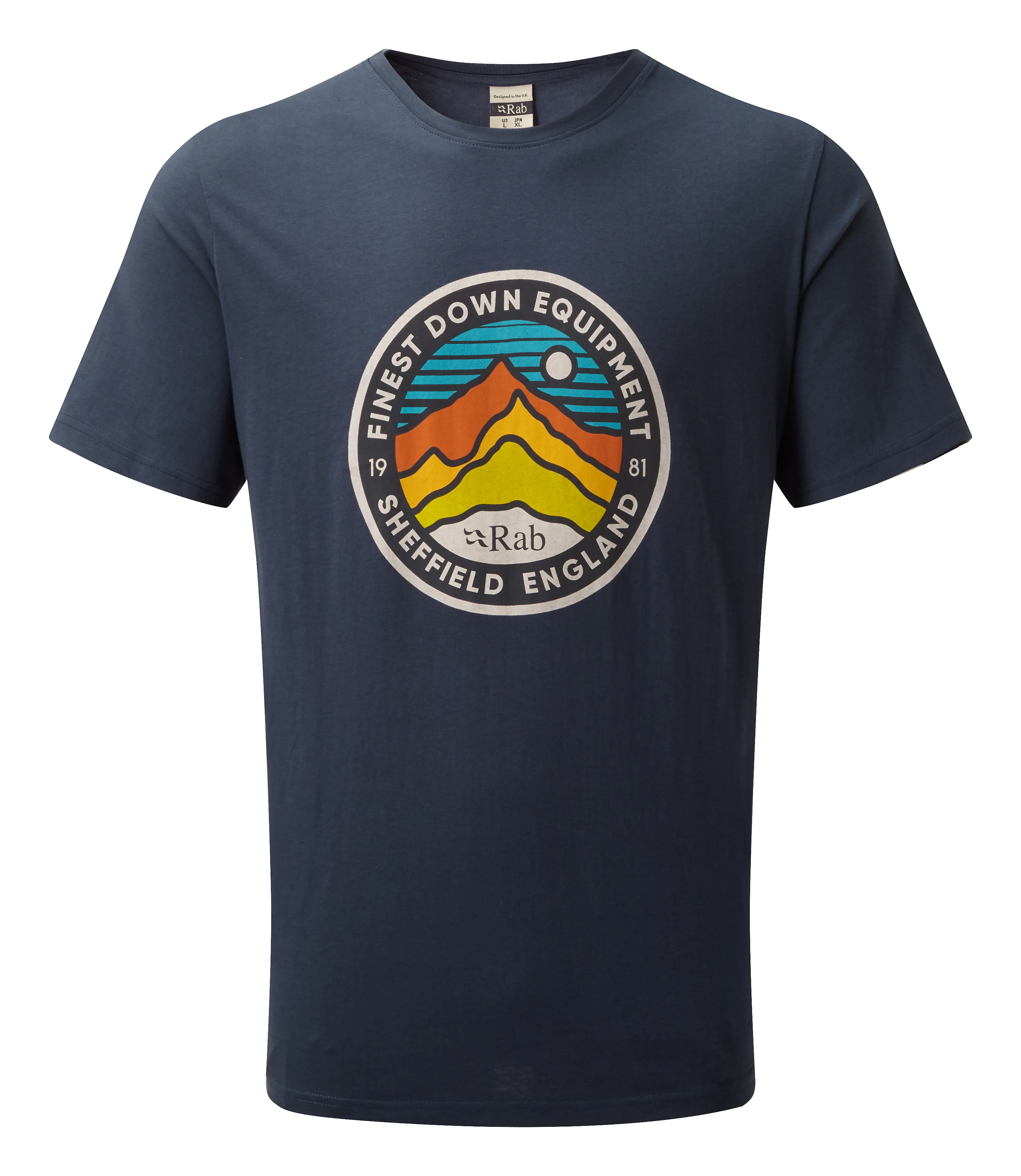 Stance 3 Peaks t-skjorte herre