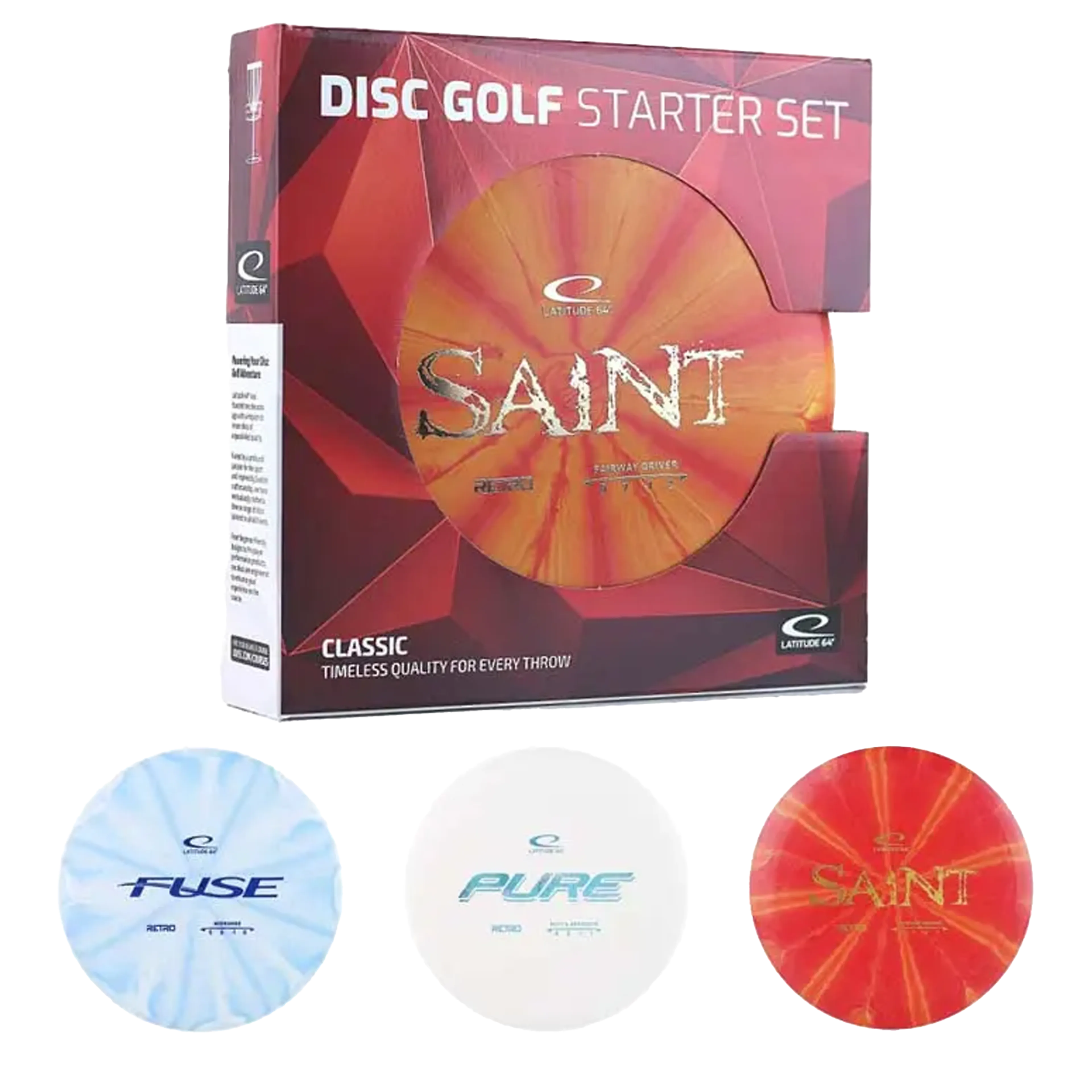 Classic Disc Golf Starter Set