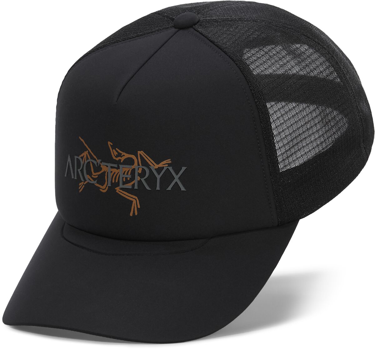 ARCTERYX Bird Word Trucker Hat 24K Black Unisex | Sport1.no