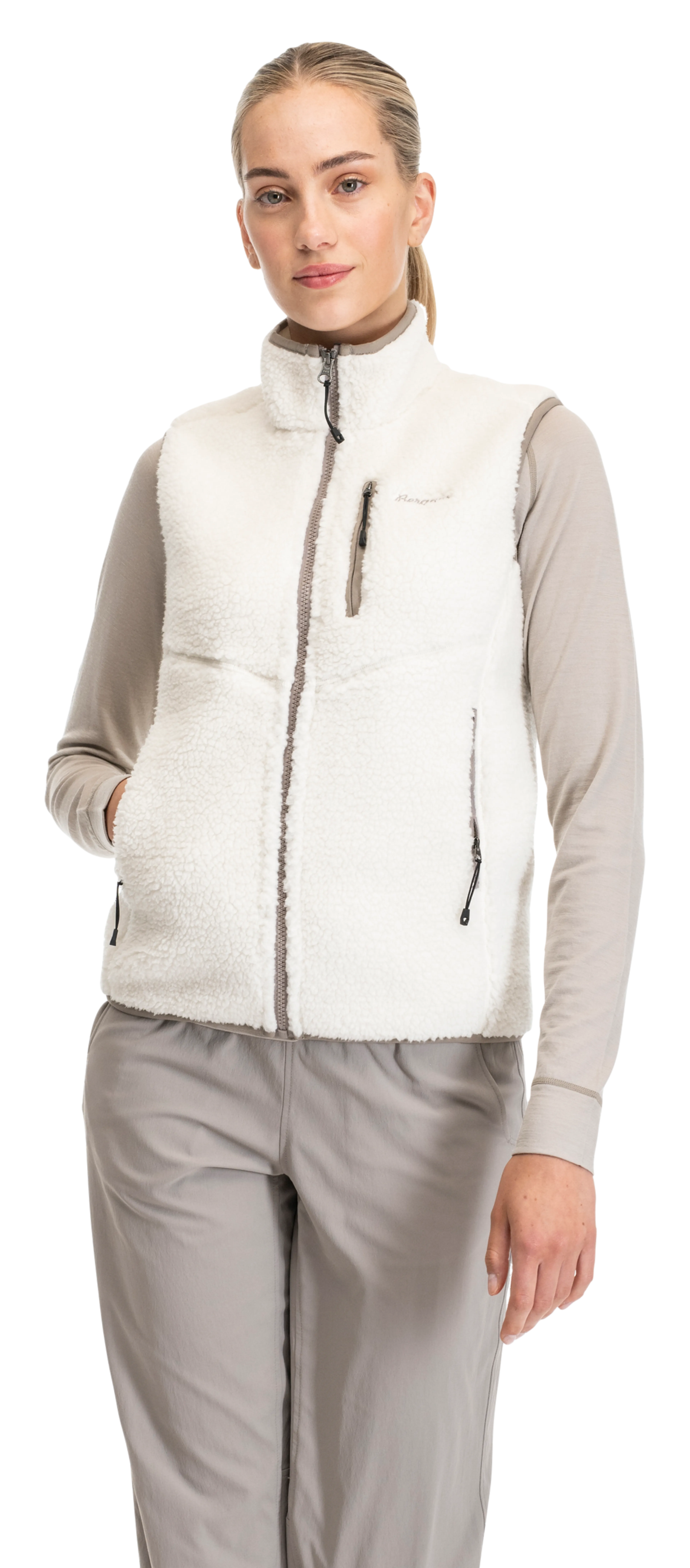 Lunnan Pile Fleece Vest Women