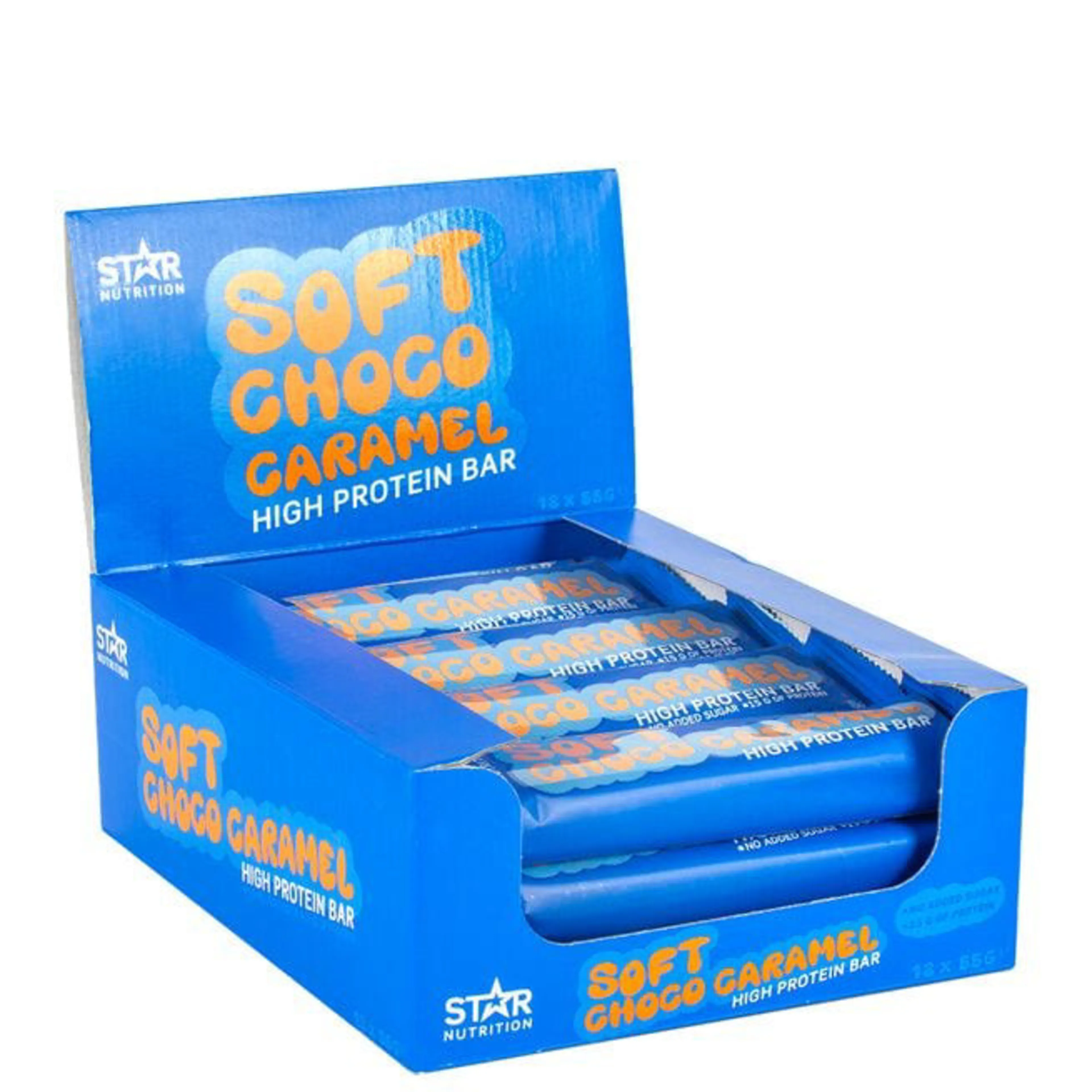 12 x Soft Protein Bar, 55g, Soft Choco Hazelnut