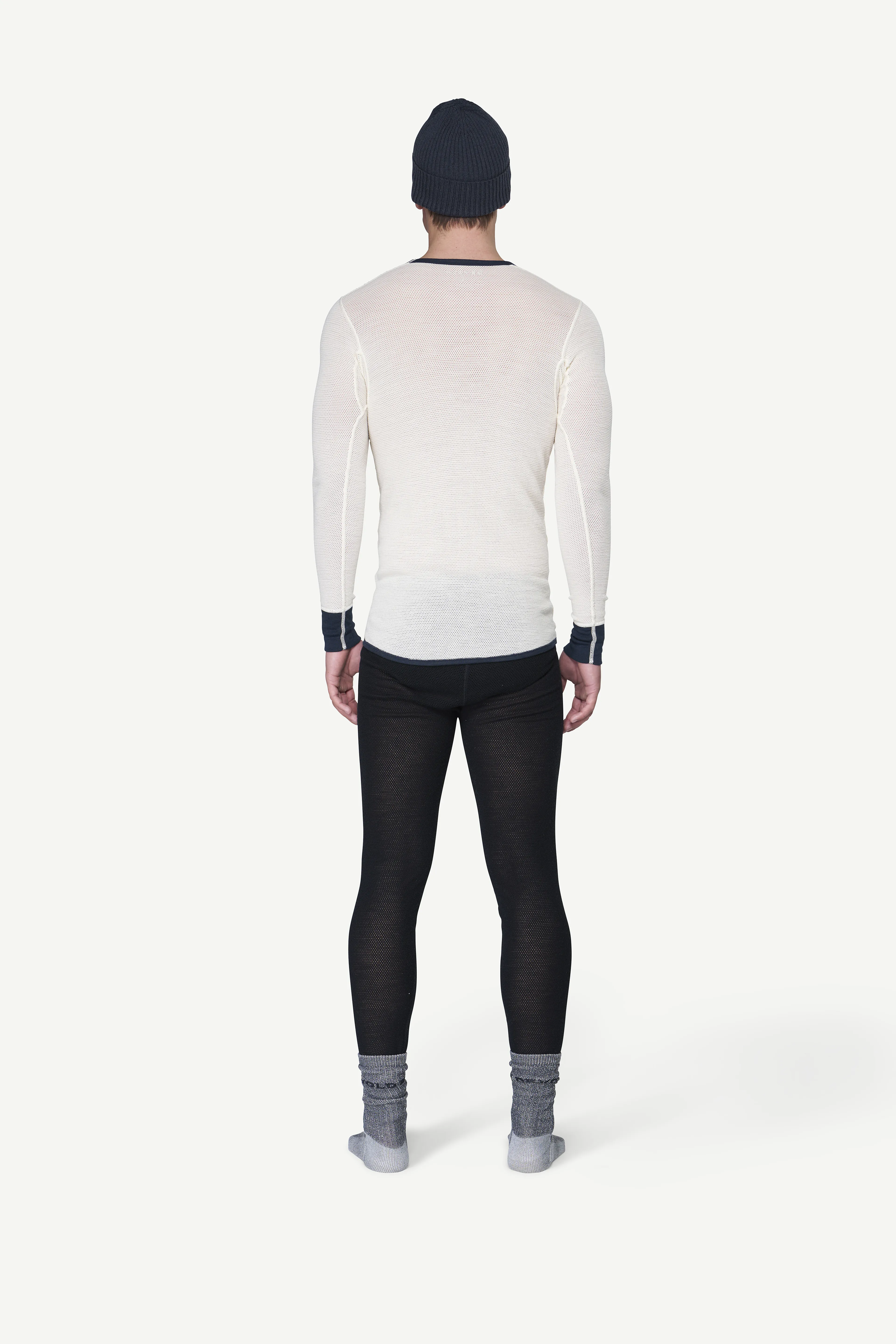 WOOL MESH MAN SHIRT