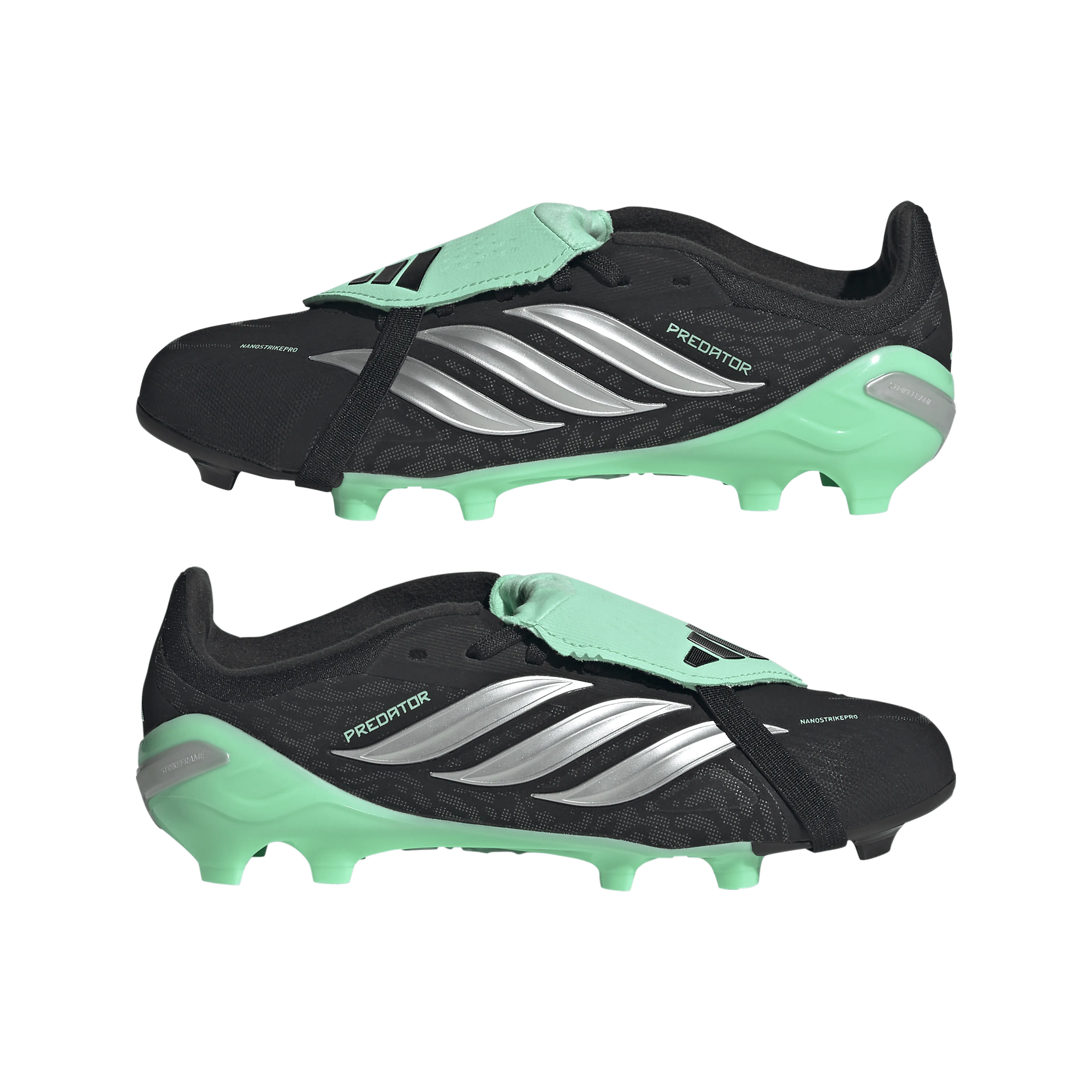 PREDATOR ELITE Fold-Over Tongue Firm Ground Fotballsko Gress Barn