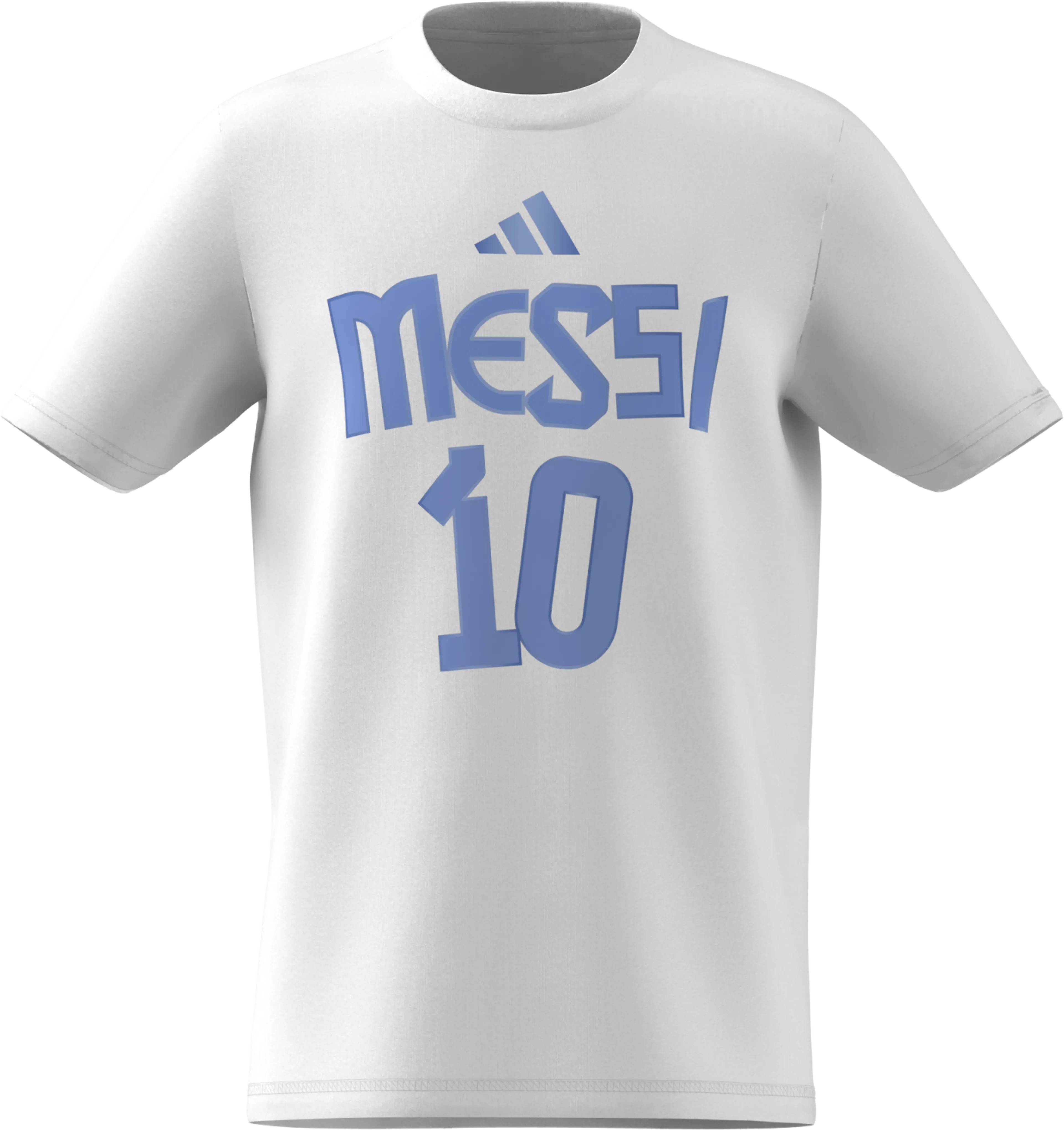 Messi Name and Number Graphic T-skjorte