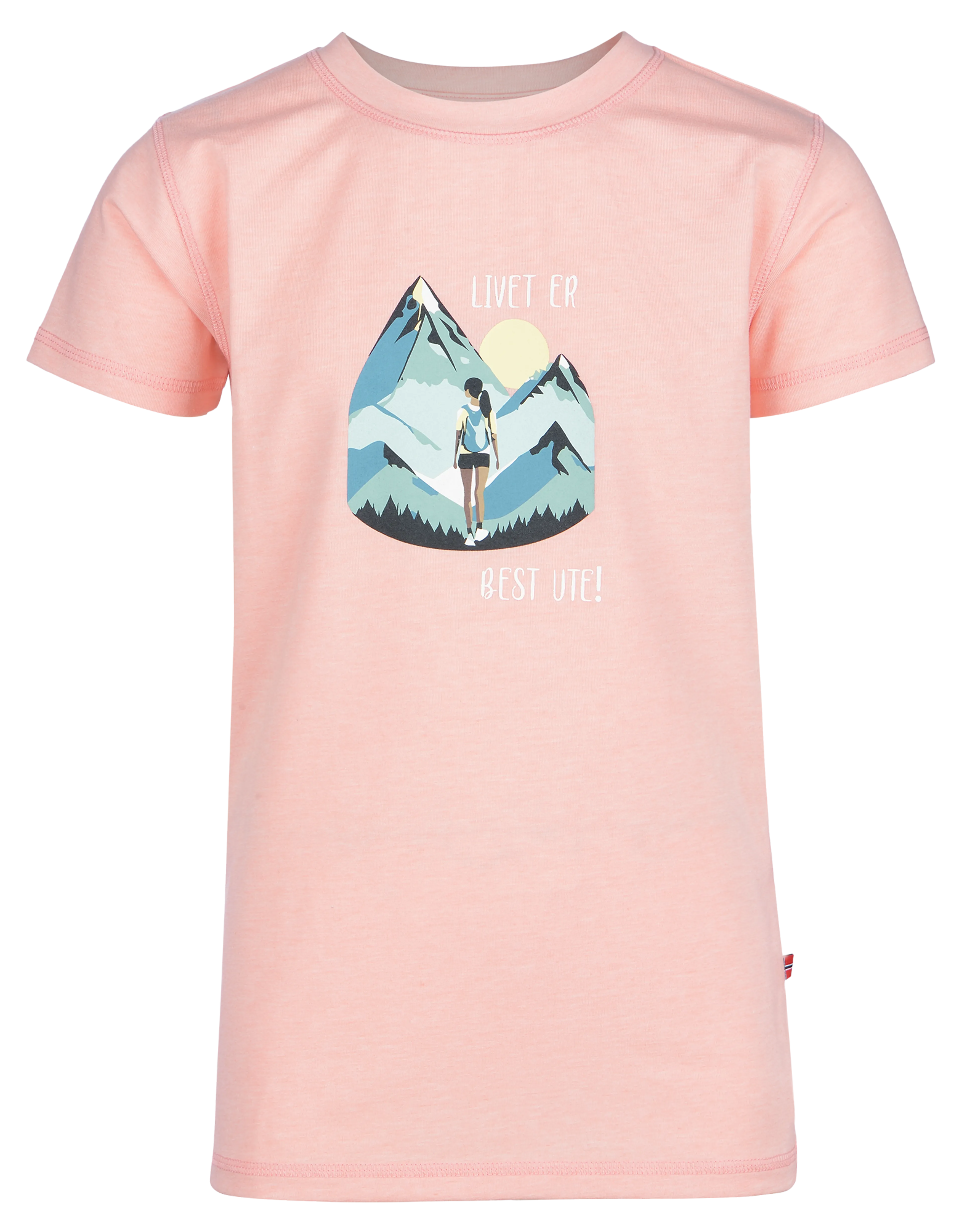 Varde T-shirt m print jr