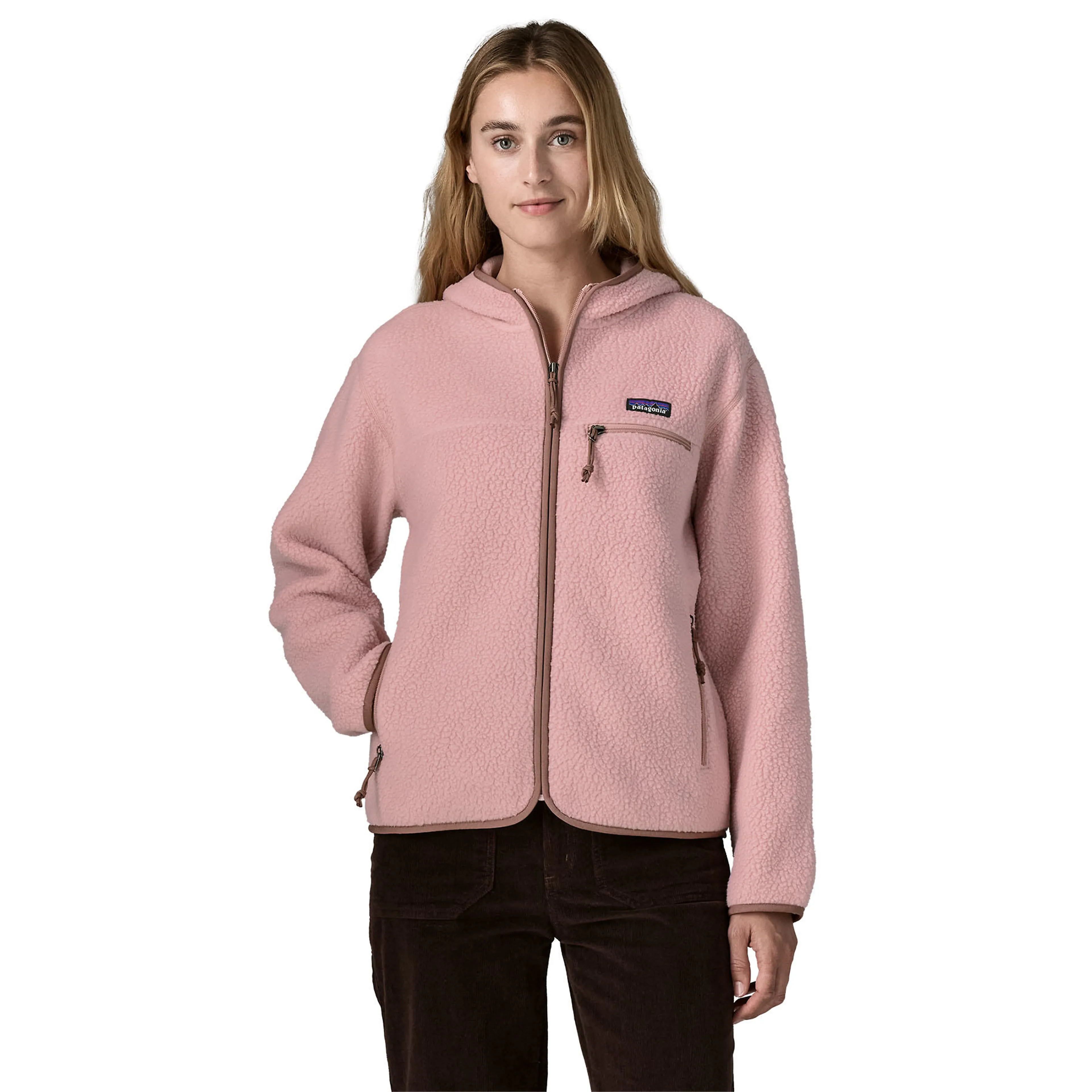 W Retro Pile Hoody