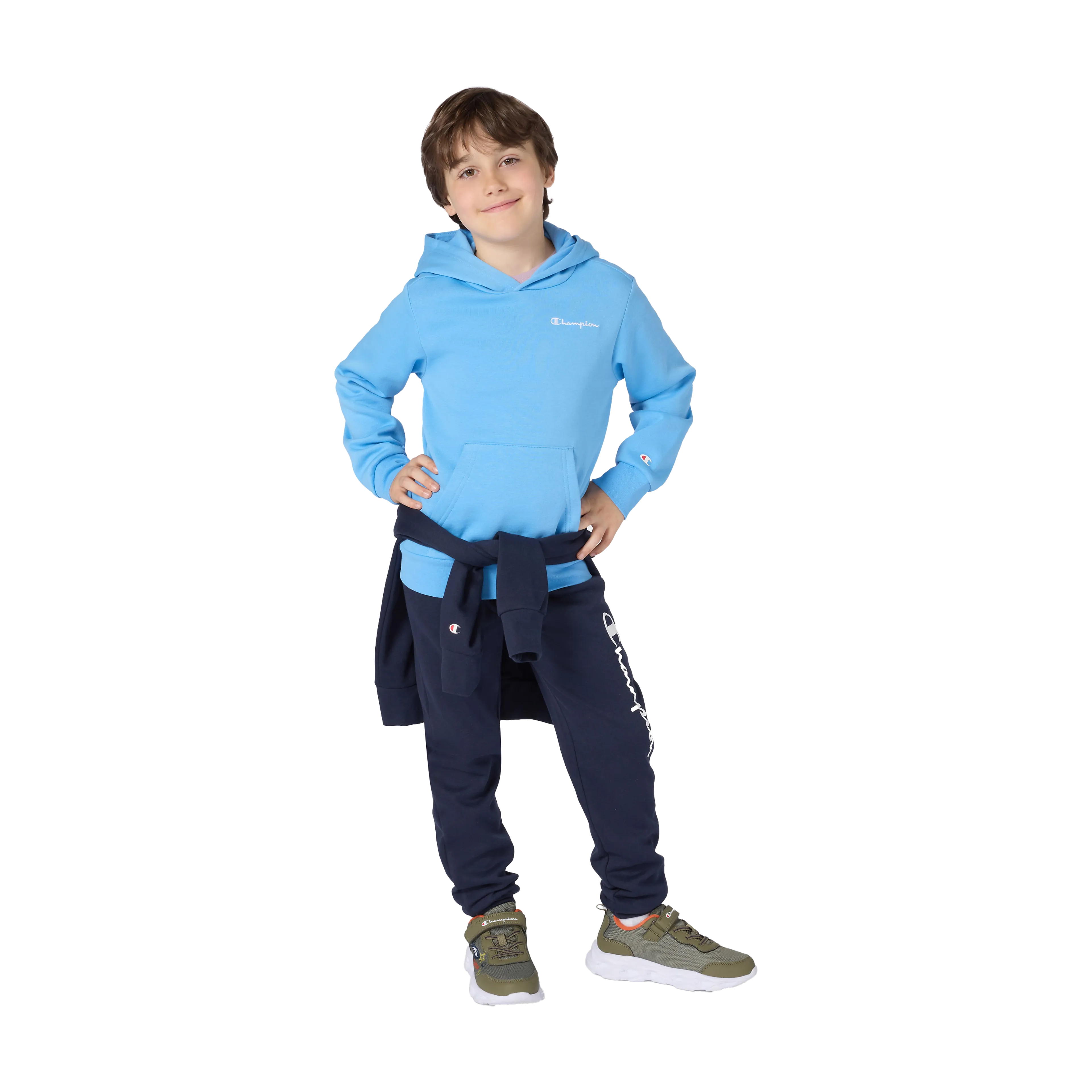Hooded Sweatshirt small contrast logo junior