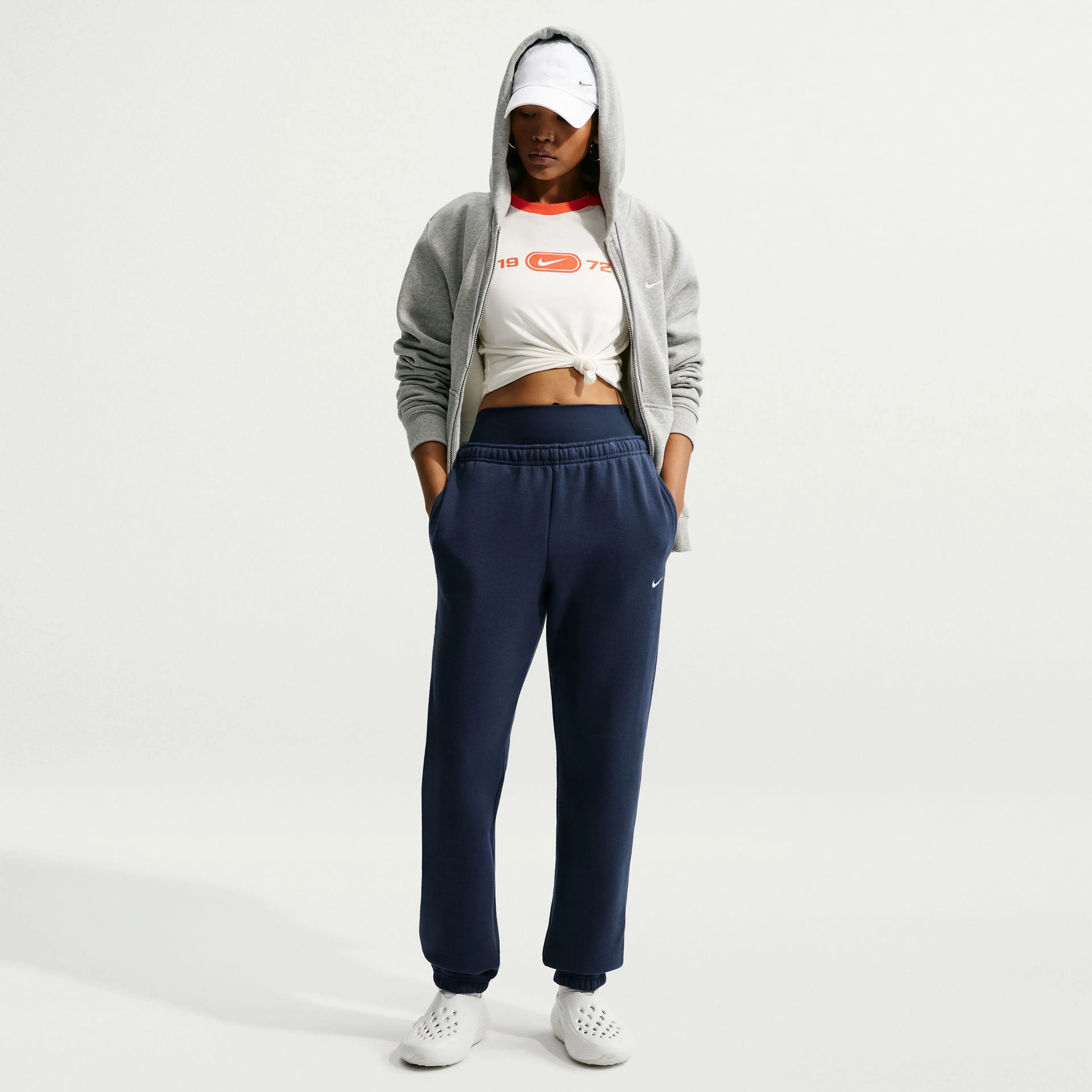 Studio Fleece Medium Weight Women's Mid-Rise Cuffed Pants