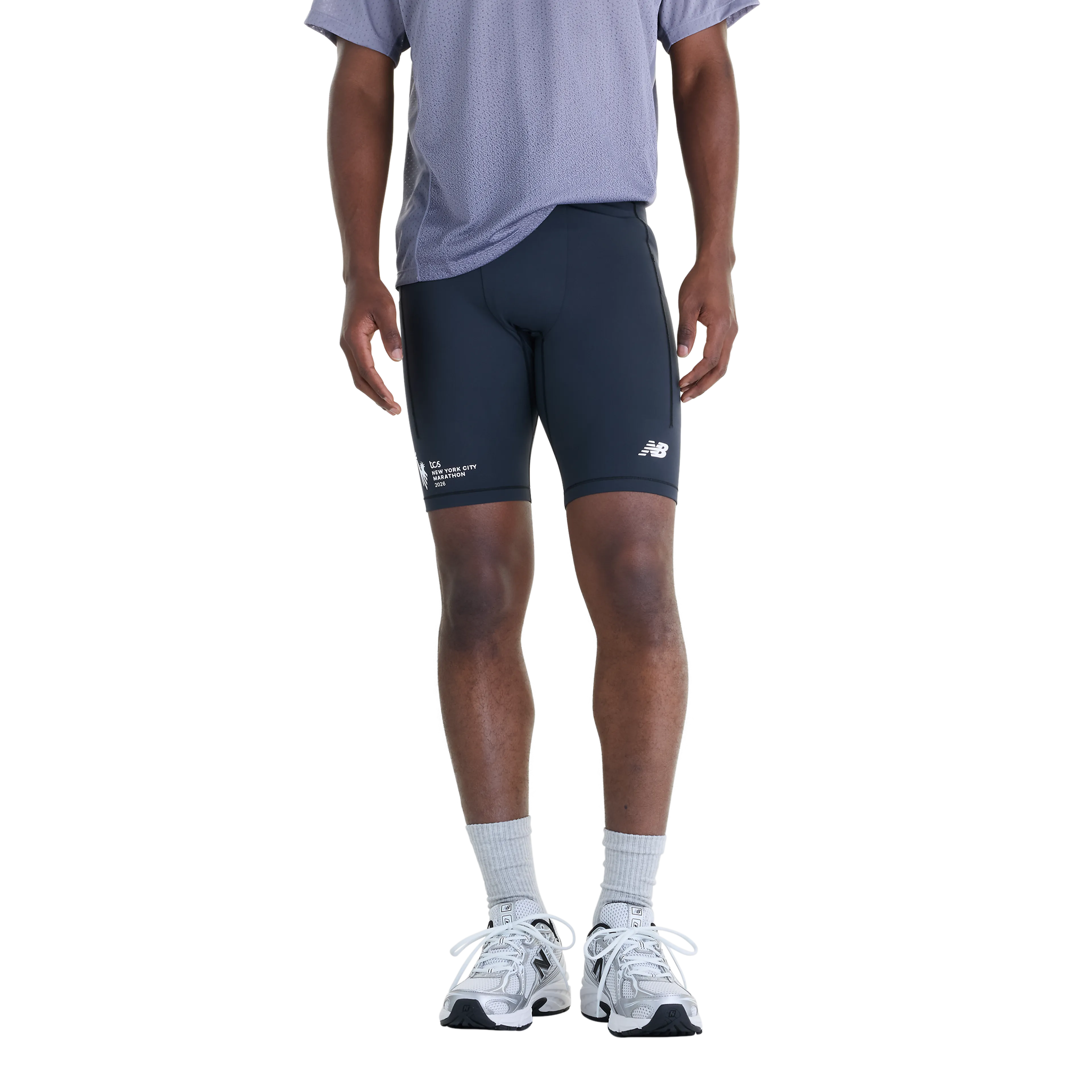 NYC Marathon RC Pocket Half Tight 9"