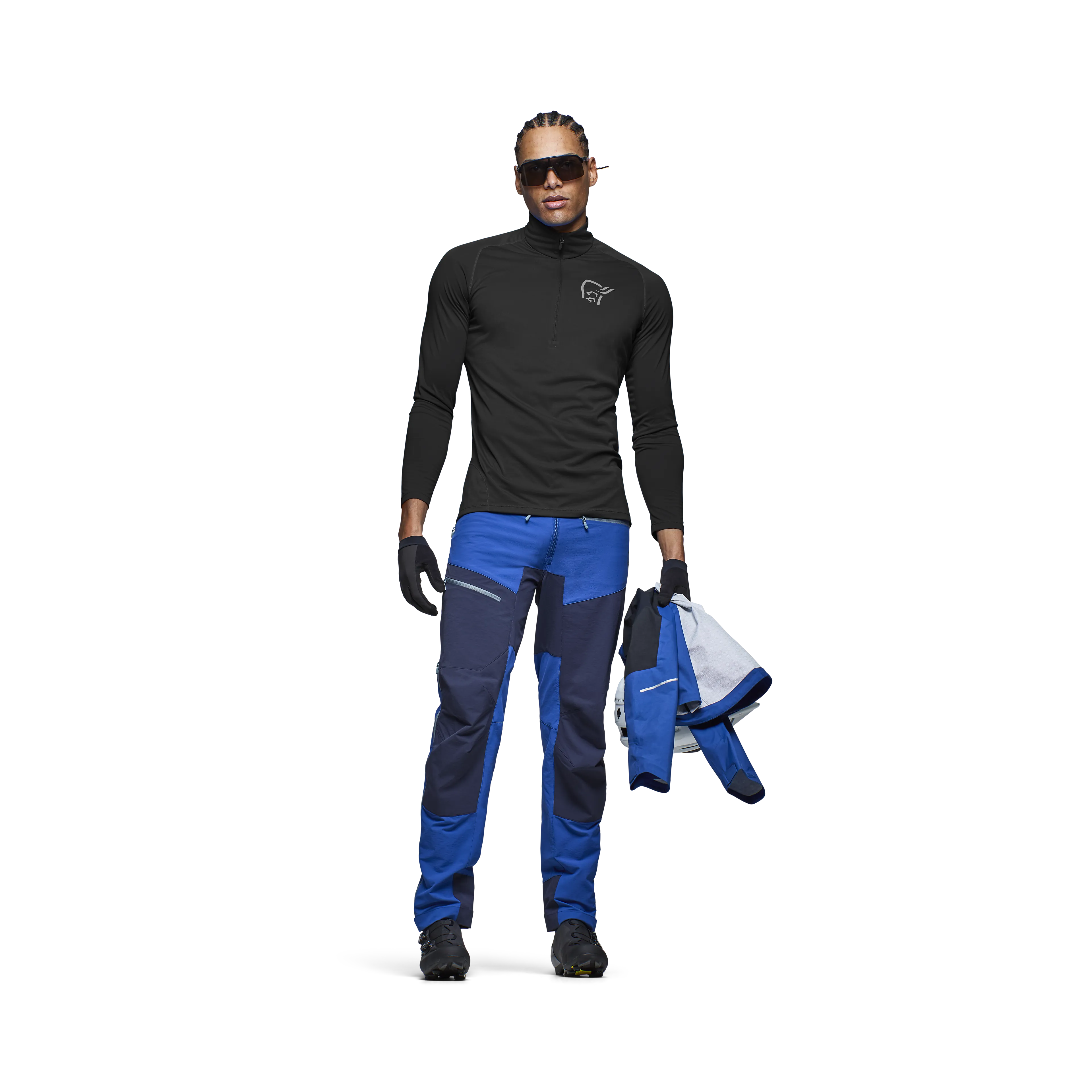 fjørå equaliser long sleeve Zip Top