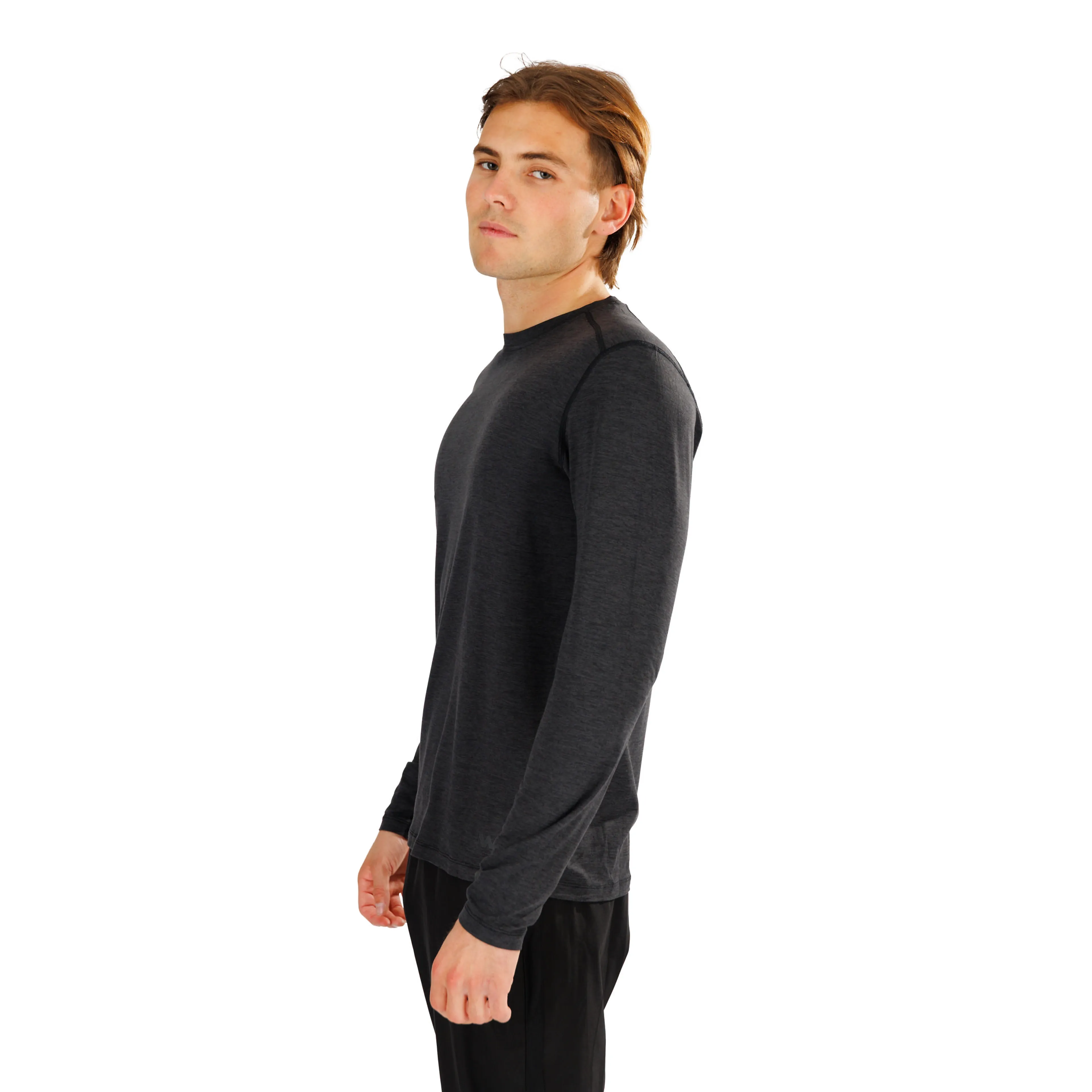 Sapporo M Melange L-S Tee