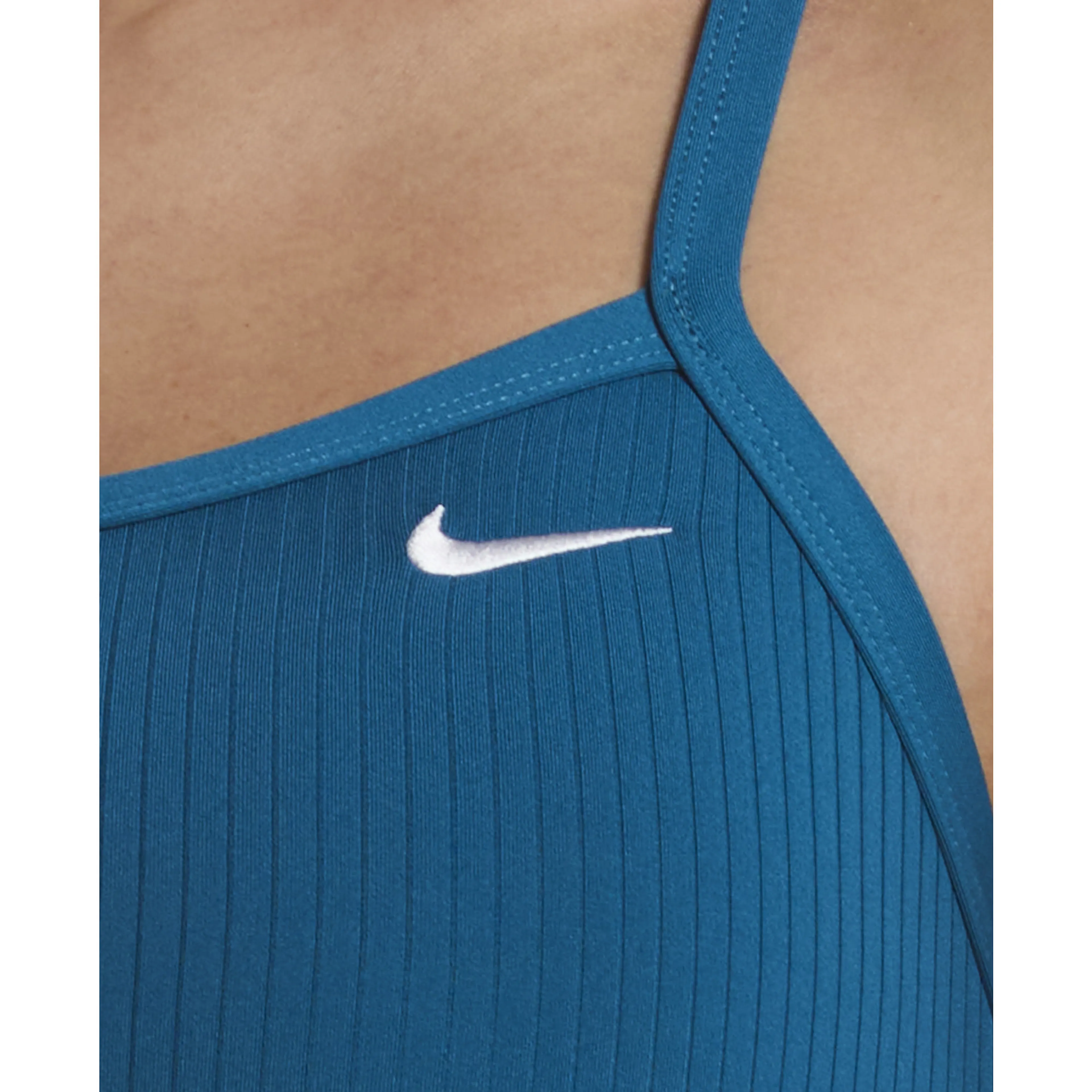Nike Solid Rib Racerback One Piece