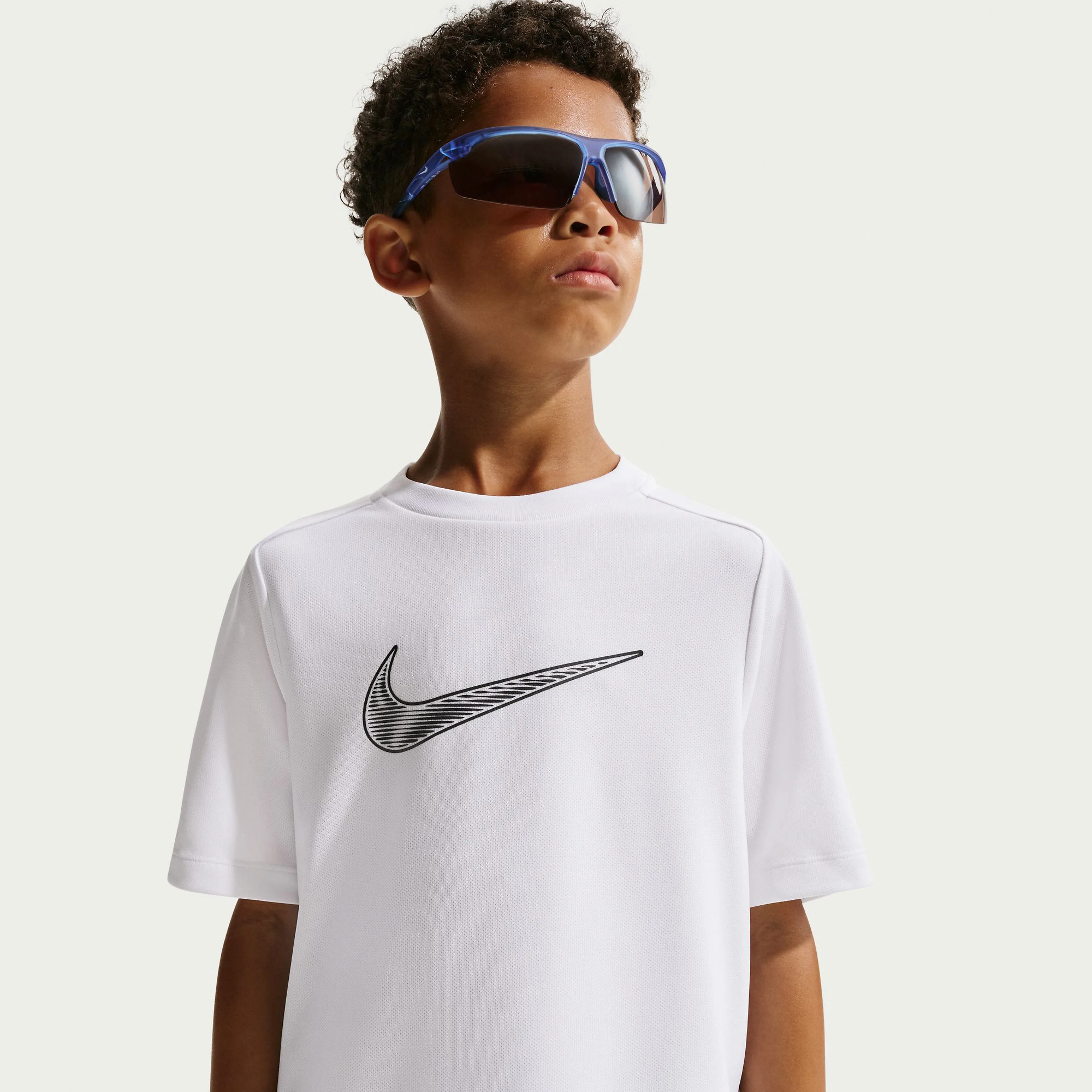 Multi Big Kids' (Boys') Dri-FIT Short-Sleeve Training Top