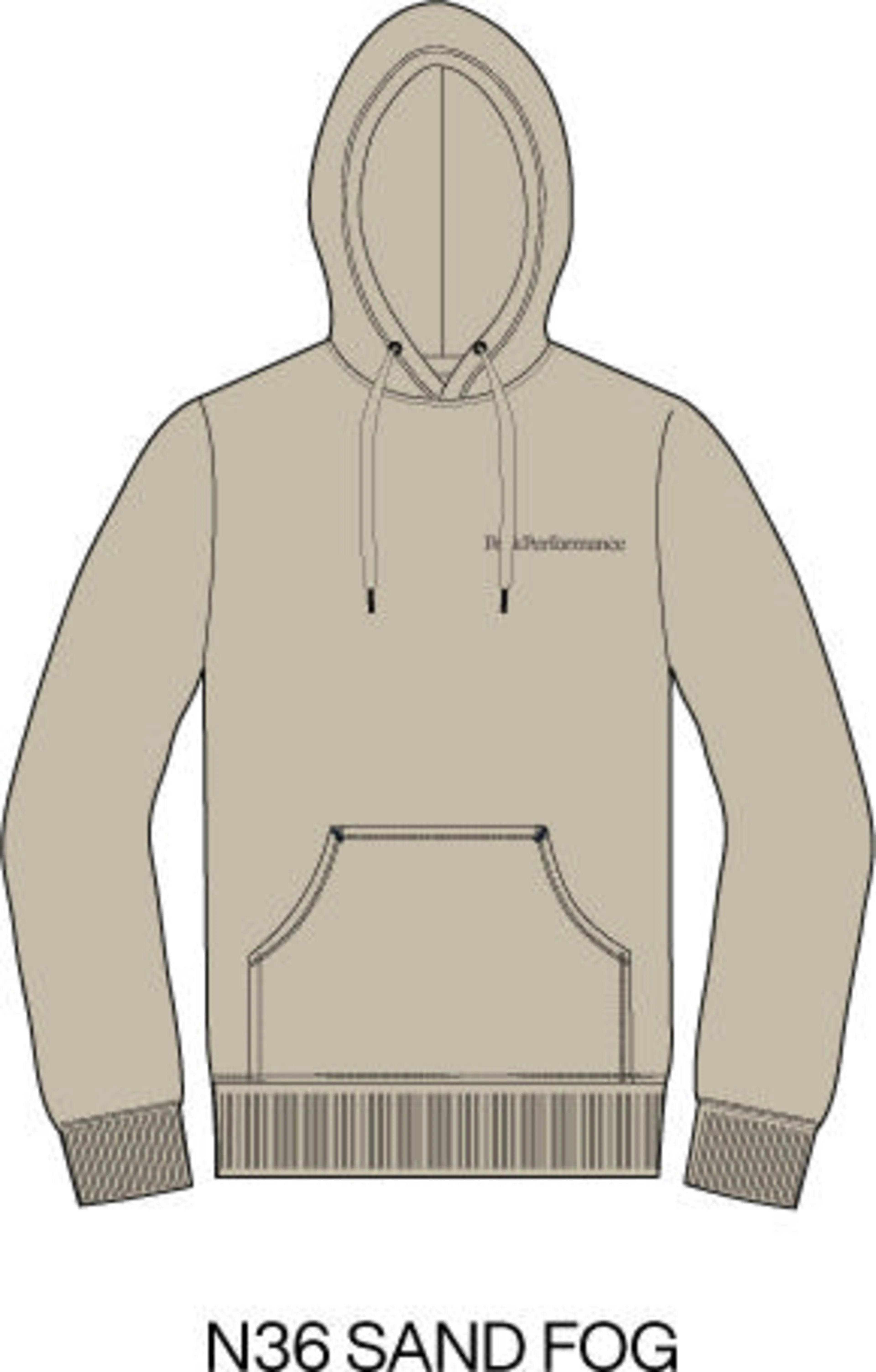 W Original Small Logo Hood
