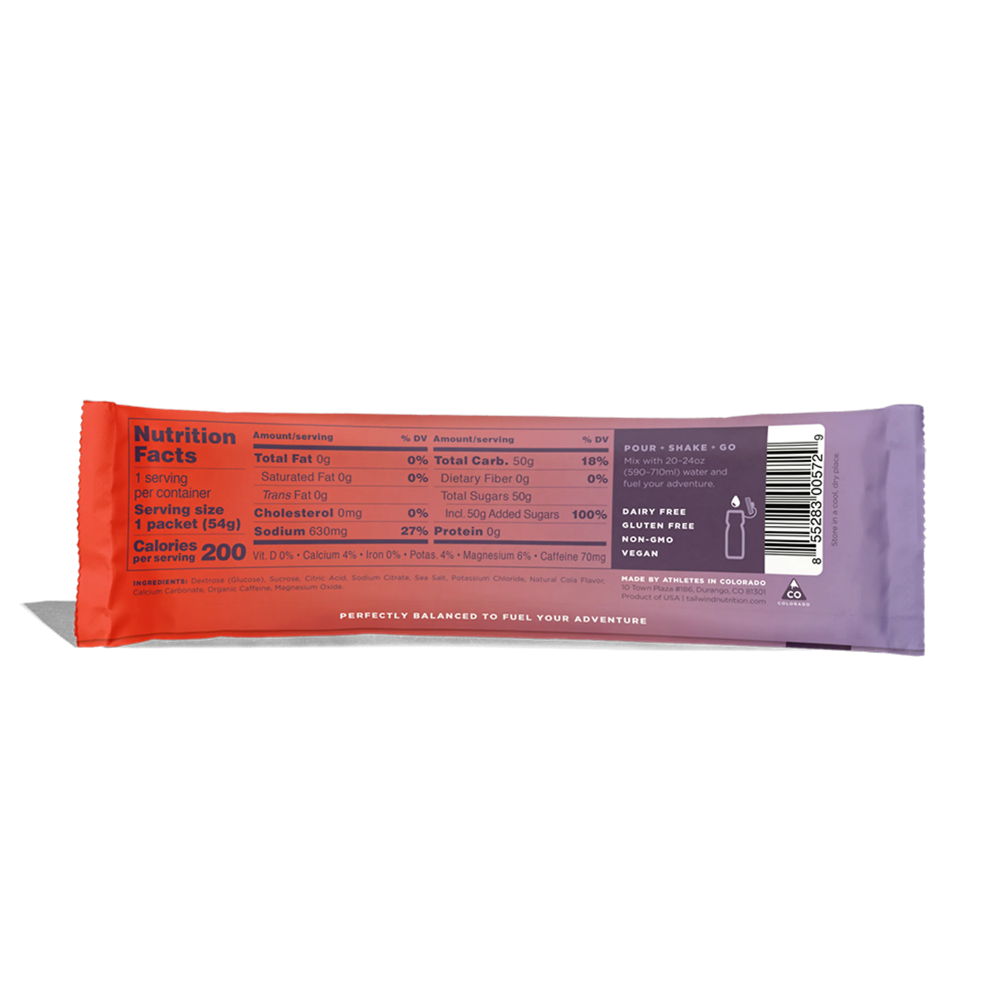 Endurance Fuel Cola Stick Pack med Koffein