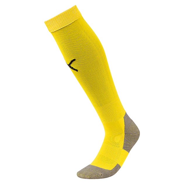 Team LIGA Socks CORE, fotballsokker senior Cyber Yellow- Bl