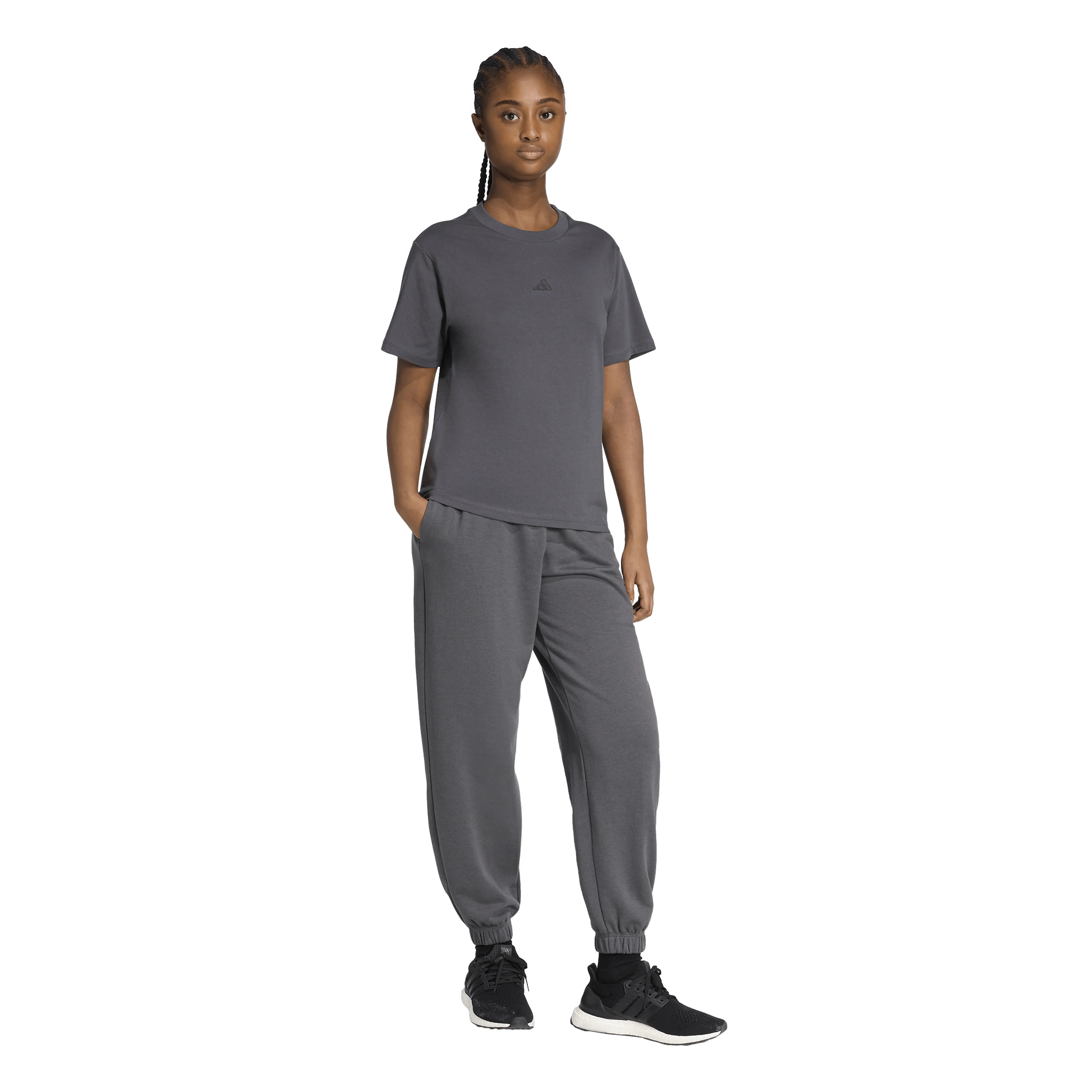 Essentials Small Logo Cotton T-Shirt Dame