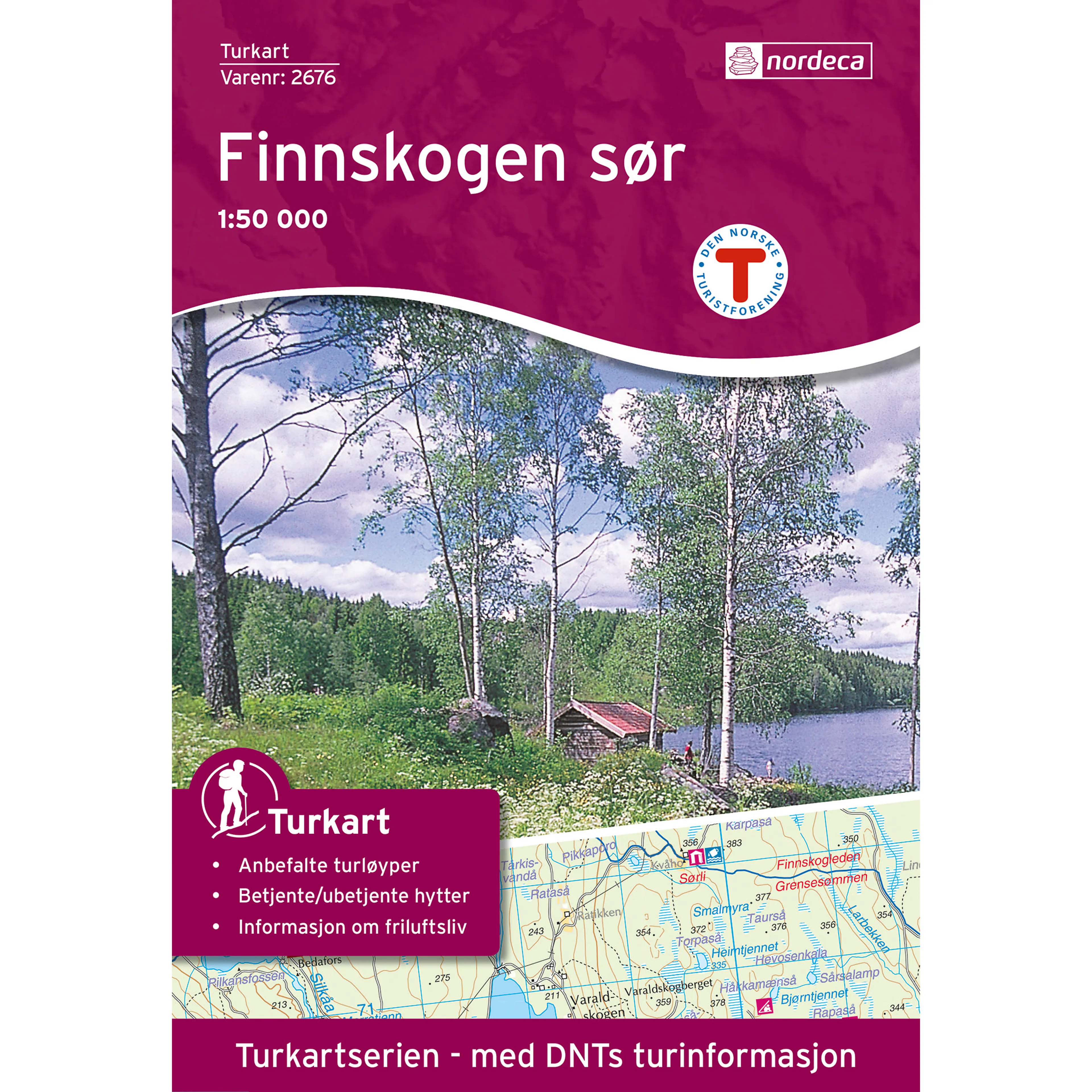 FINNSKOGEN SØR 1:50 000