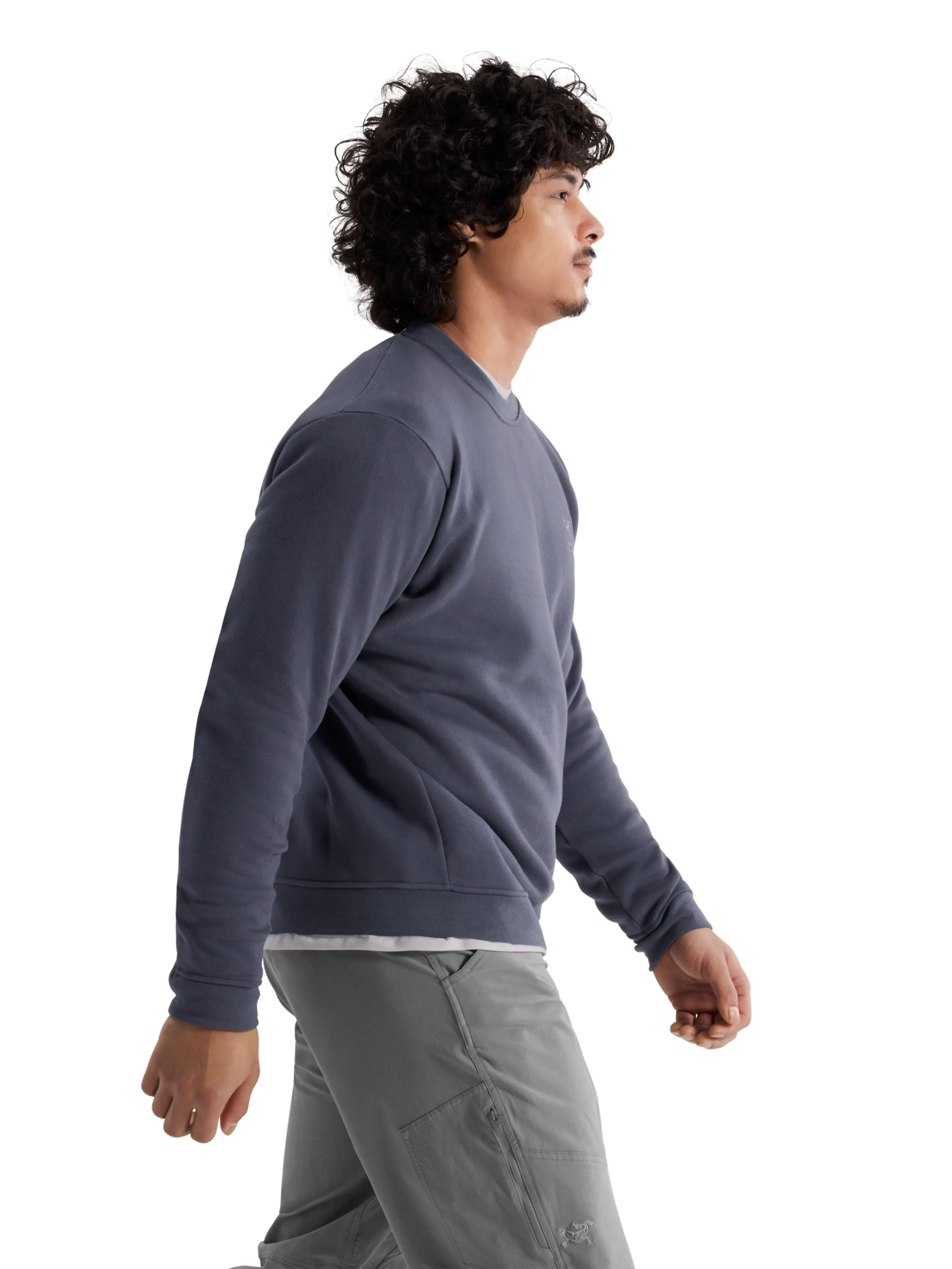 Emblem Fleece Crew M