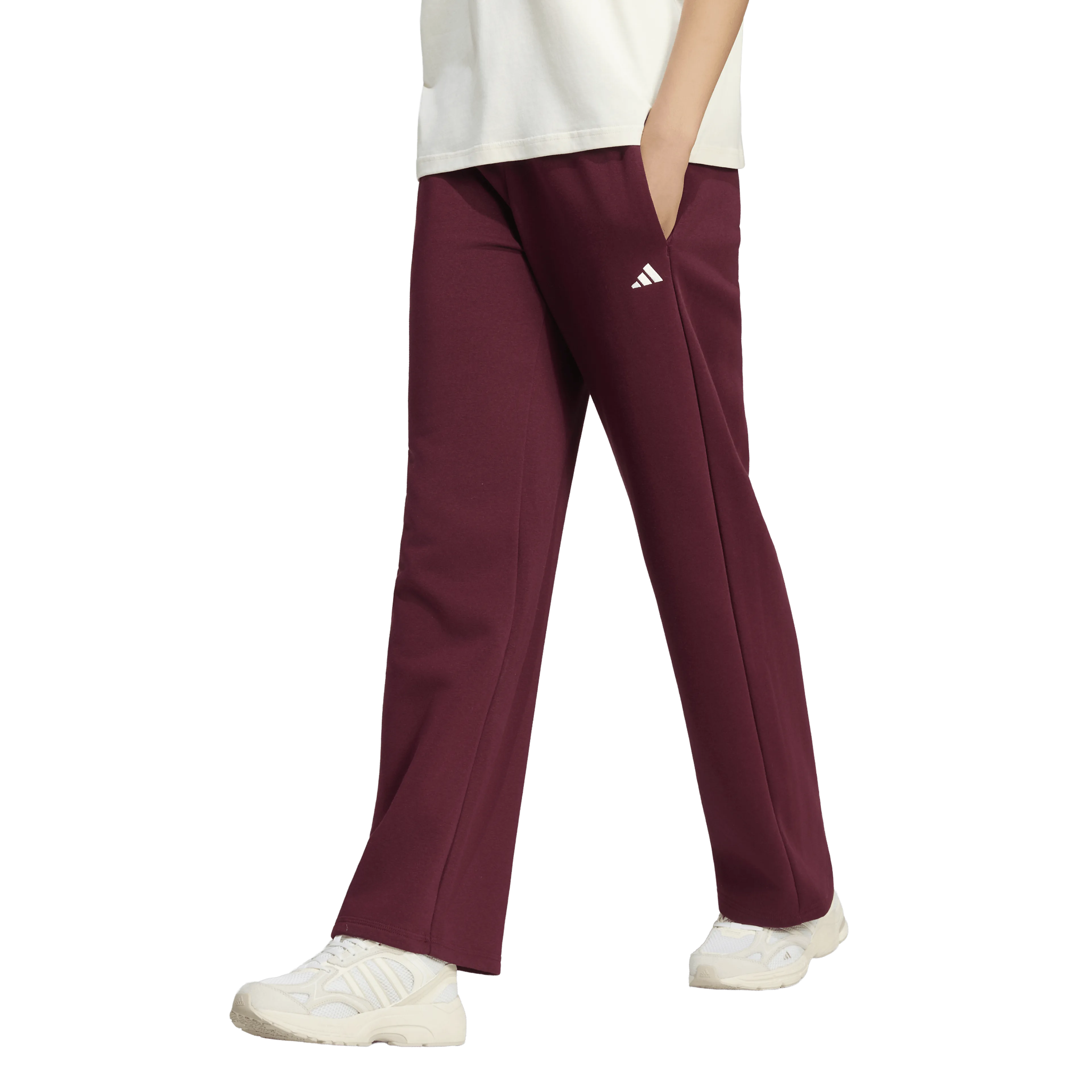 Essentials Small Logo Feel Cozy Open-Hem Joggebukse Dame