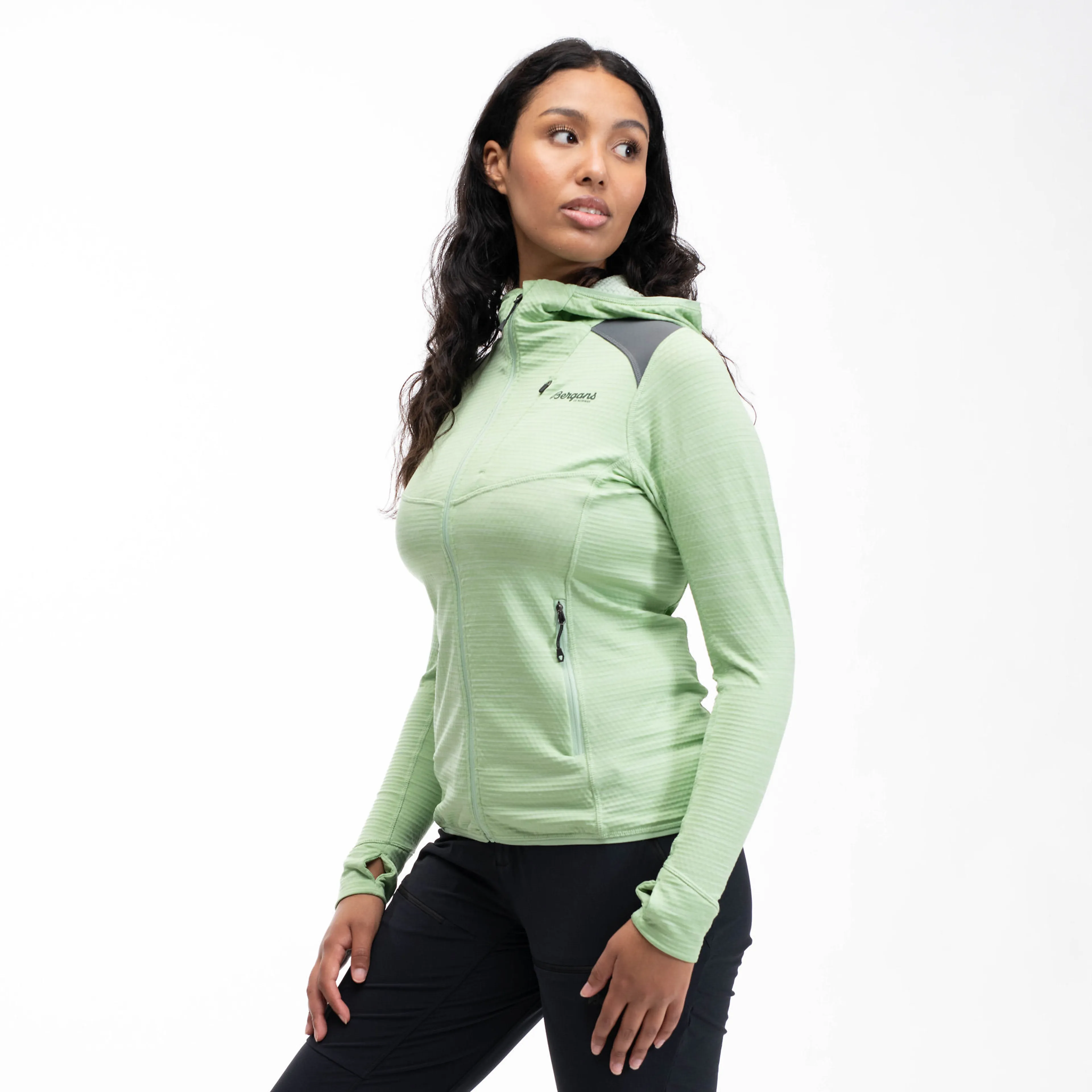 Rabot Active Mid Hood jakke dame Rabot Active Mid Hood jakke dame