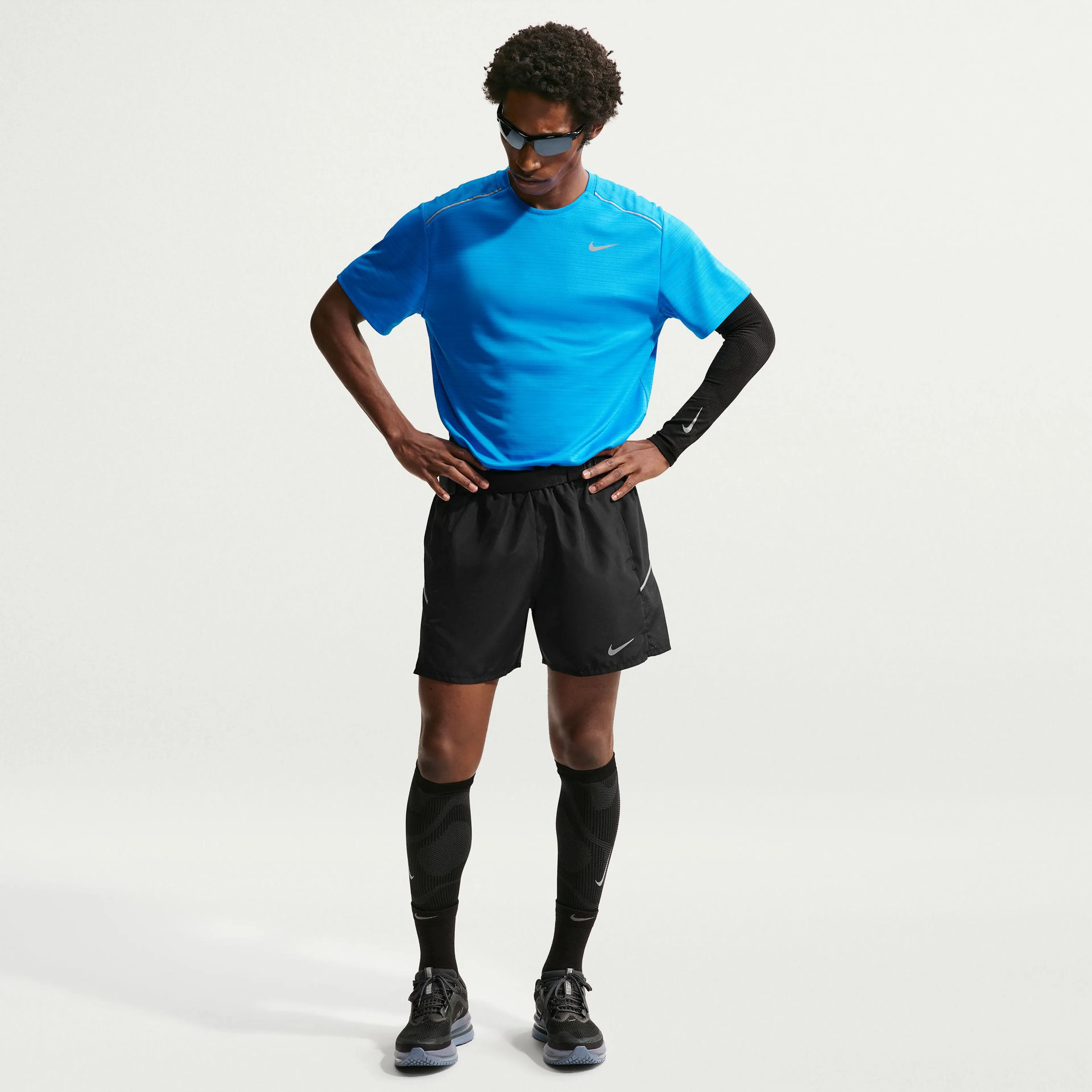 Miler Men's Dri-FIT 5" Brief-Lined Running Shorts