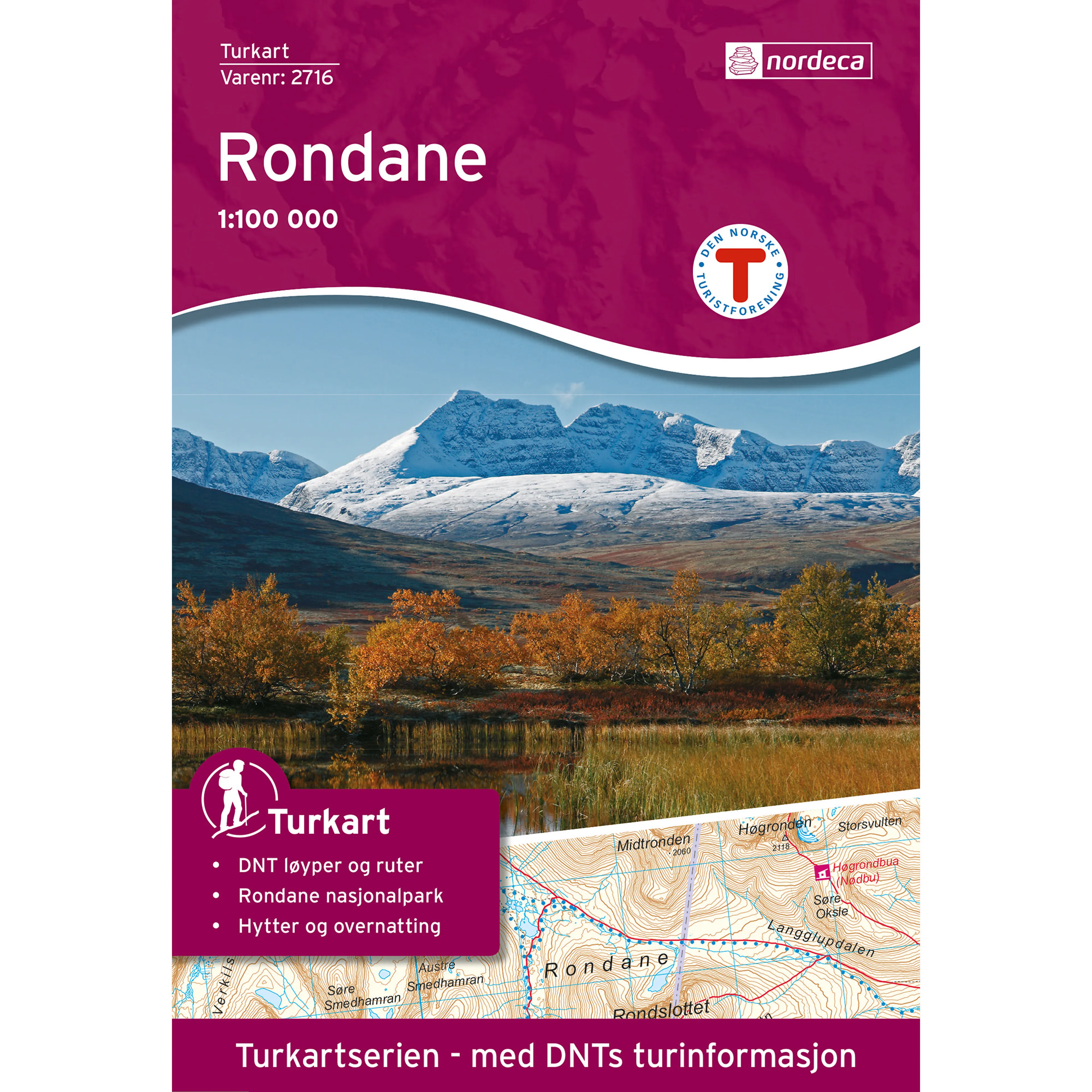 RONDANE 1:100 000