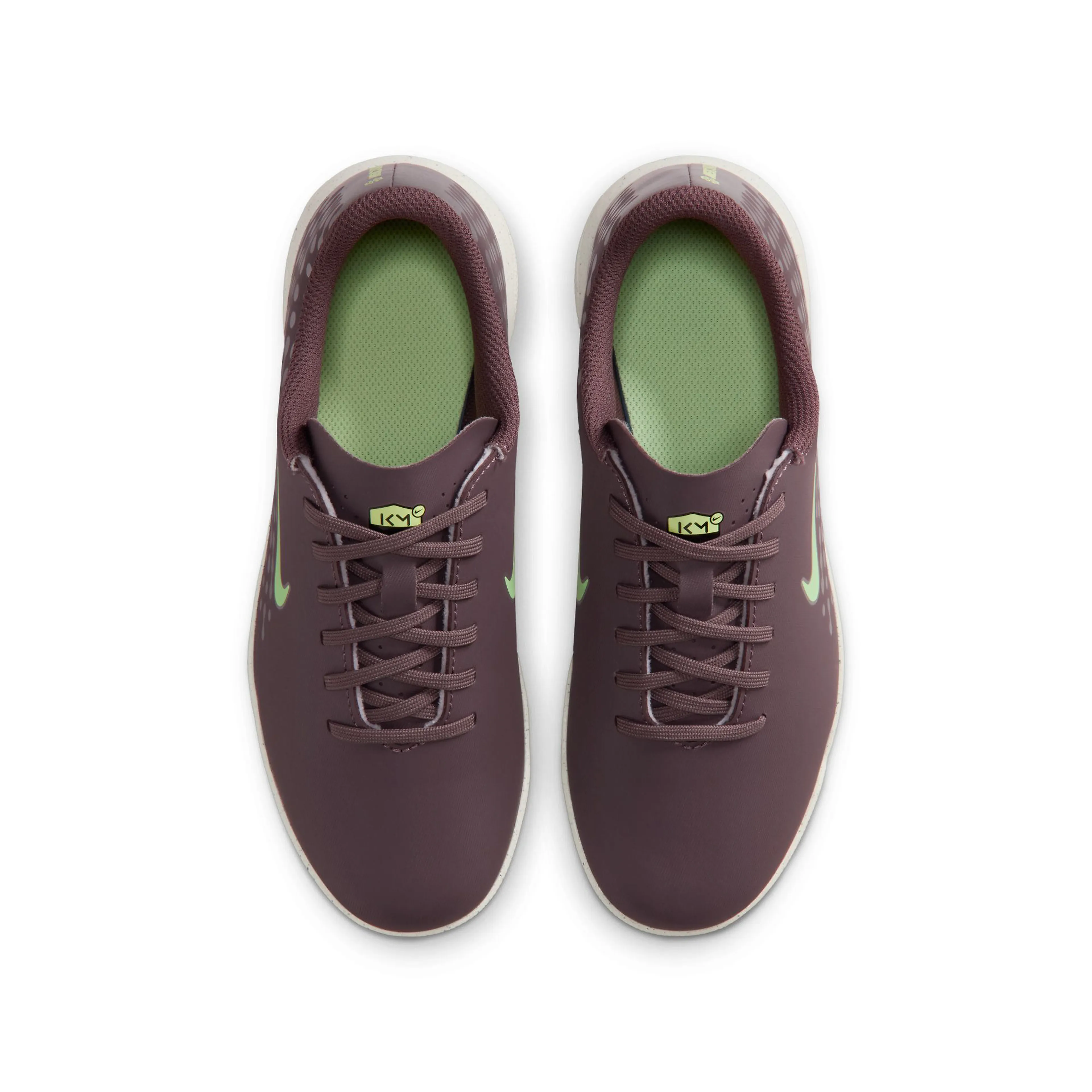 Jr. Mercurial Vapor 16 Club "Kylian Mbappé" Big Kids' Turf Low-Top Fotballsko Grus/Kunstgress