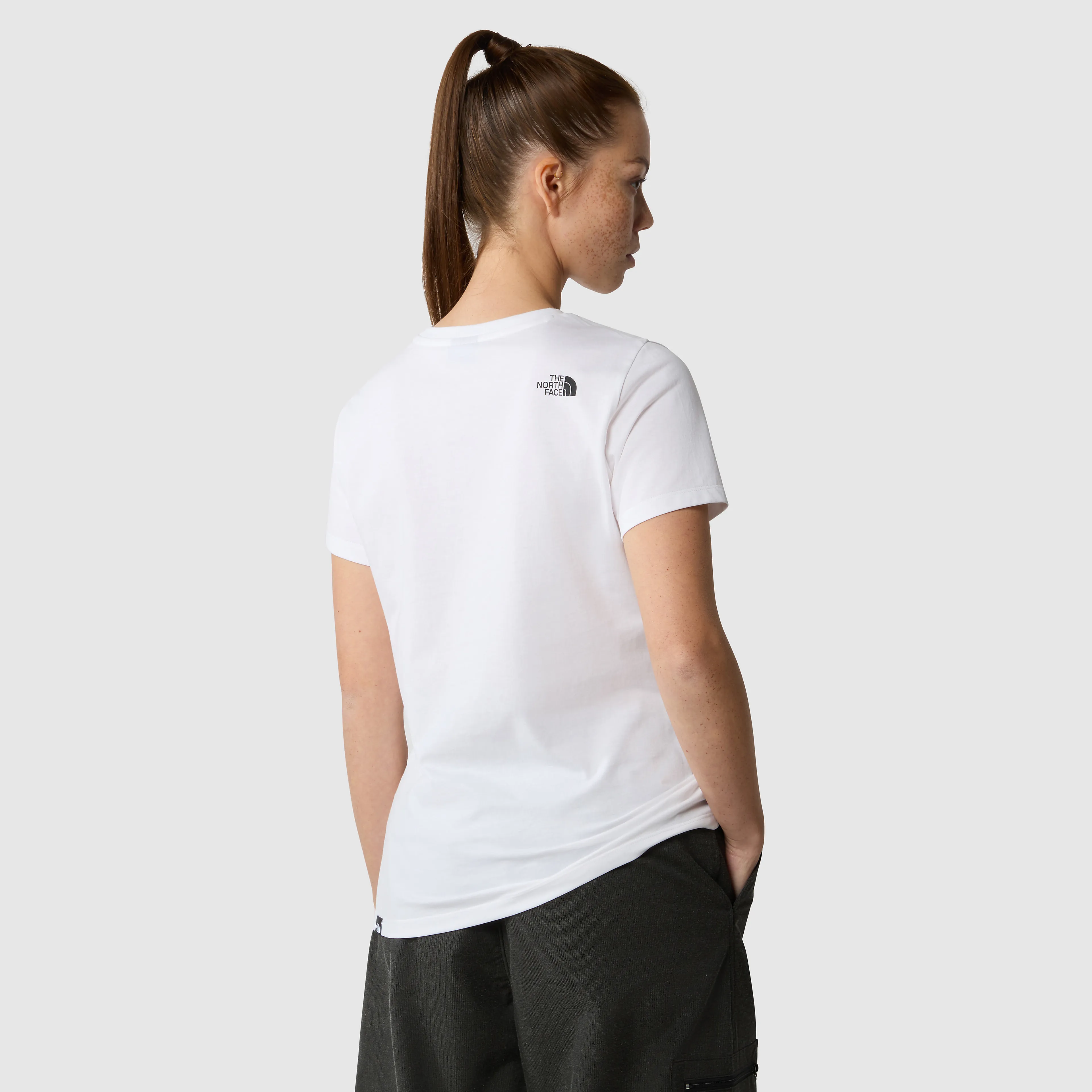 W S/S SIMPLE DOME TEE