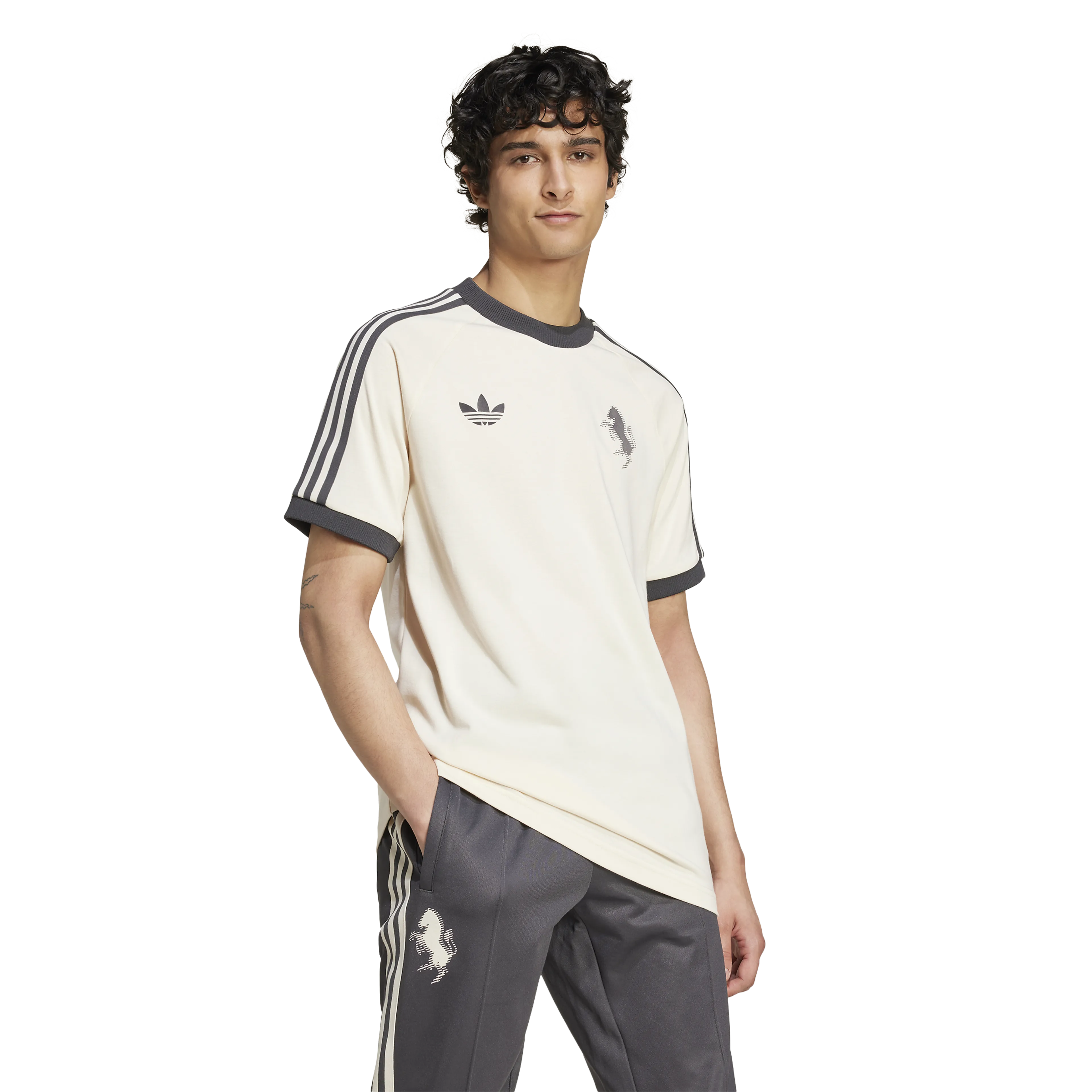 Juventus Adicolor Classics 3-Stripes T-skjorte